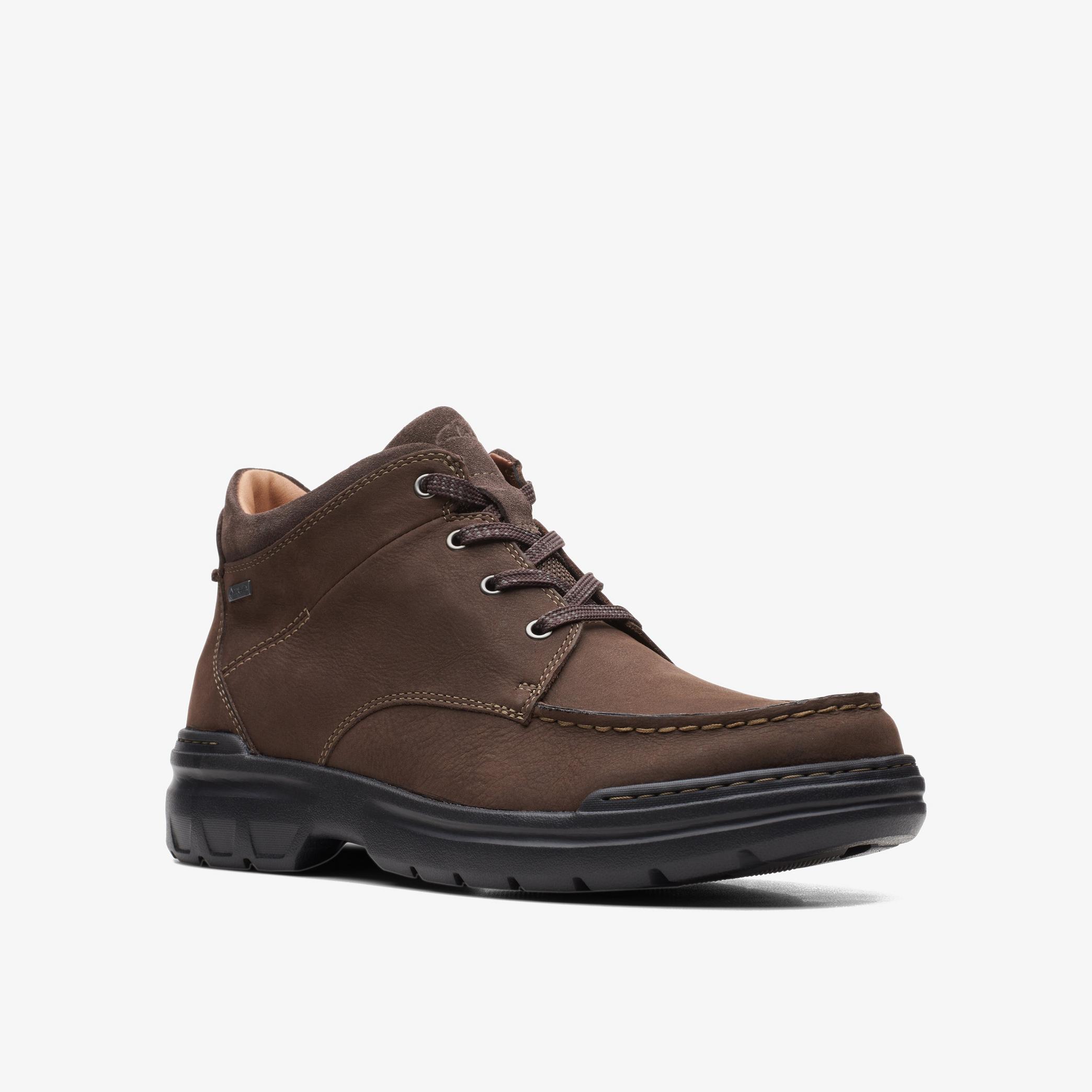 Rockie2 Hi GTX Brown Nubuck Ankle Boots, view 3 of 6