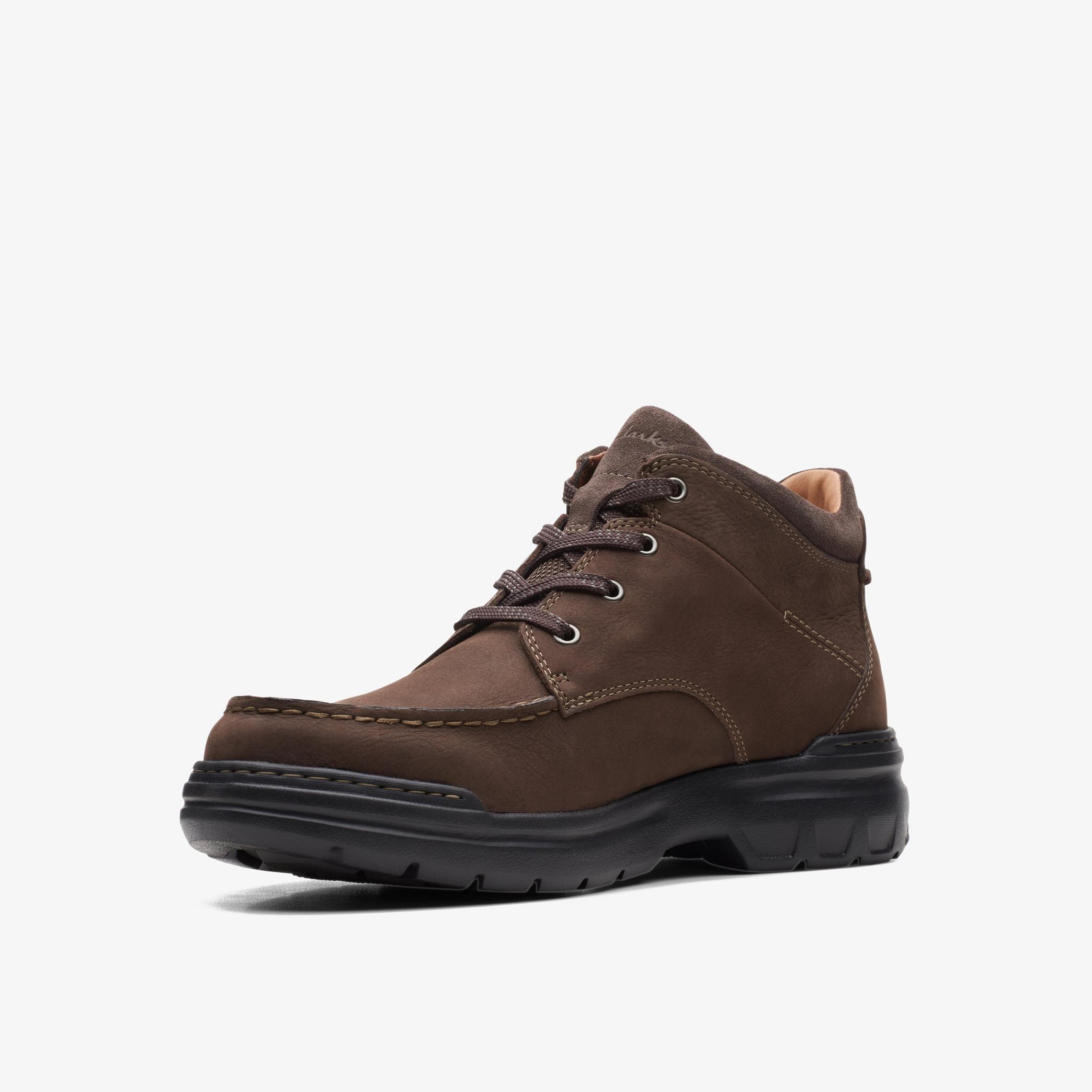 MENS Rockie 2 Hi GORE-TEX Brown Nubuck Ankle Boots | Clarks Outlet