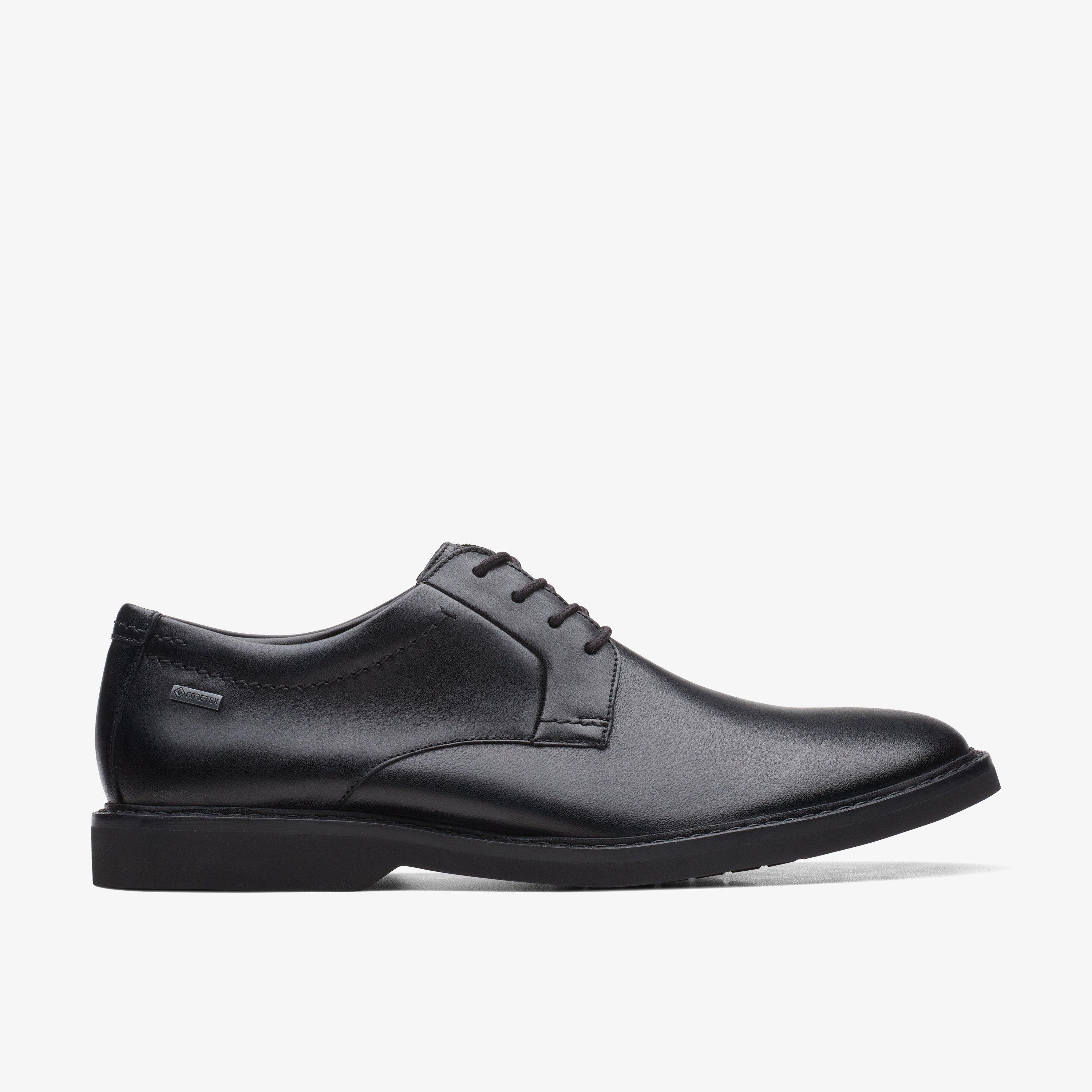 Atticus LT Lo GORE-TEX Zwart Leer Derby-Schoenen Veterschoenen, view 1 of 8