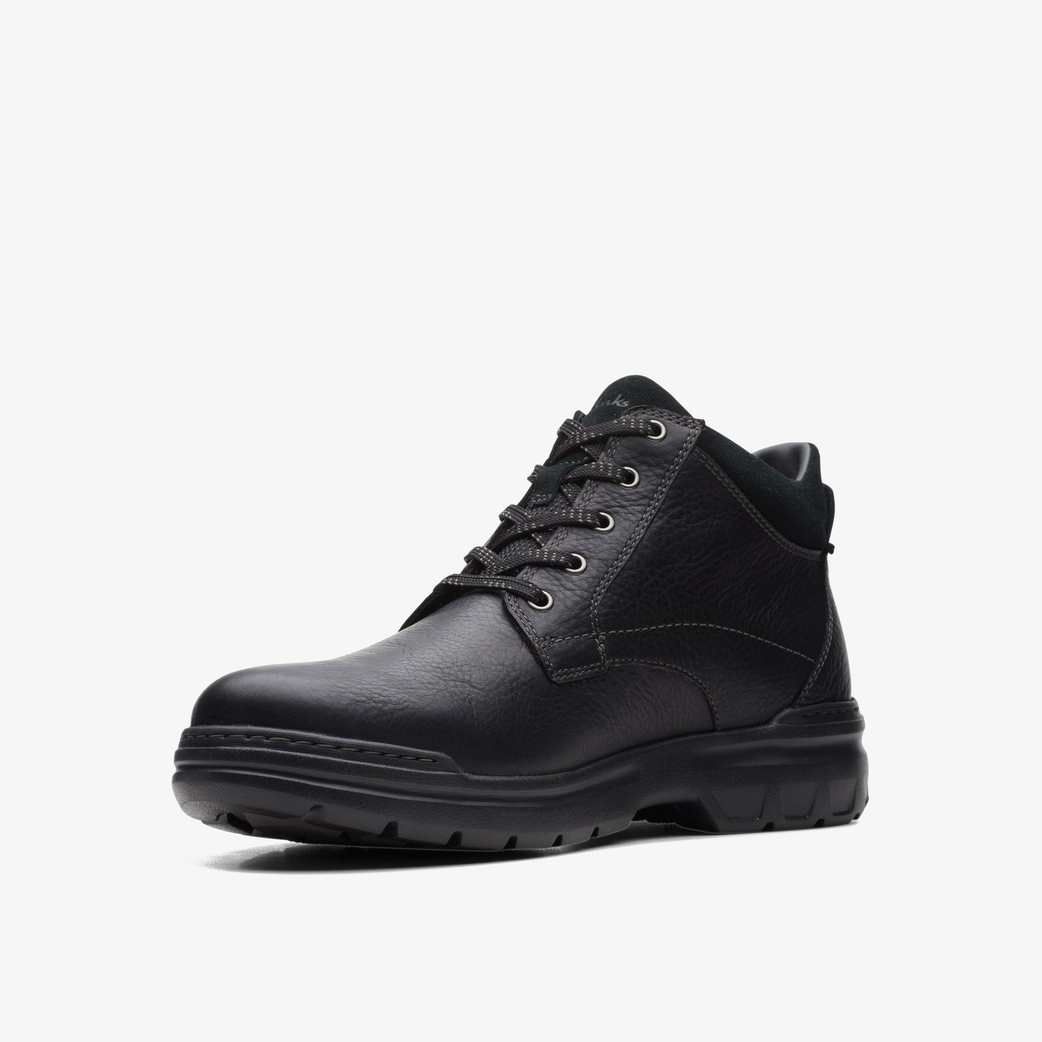 MENS Rockie 2 Up GORE-TEX Black Leather Ankle Boots | Clarks Outlet