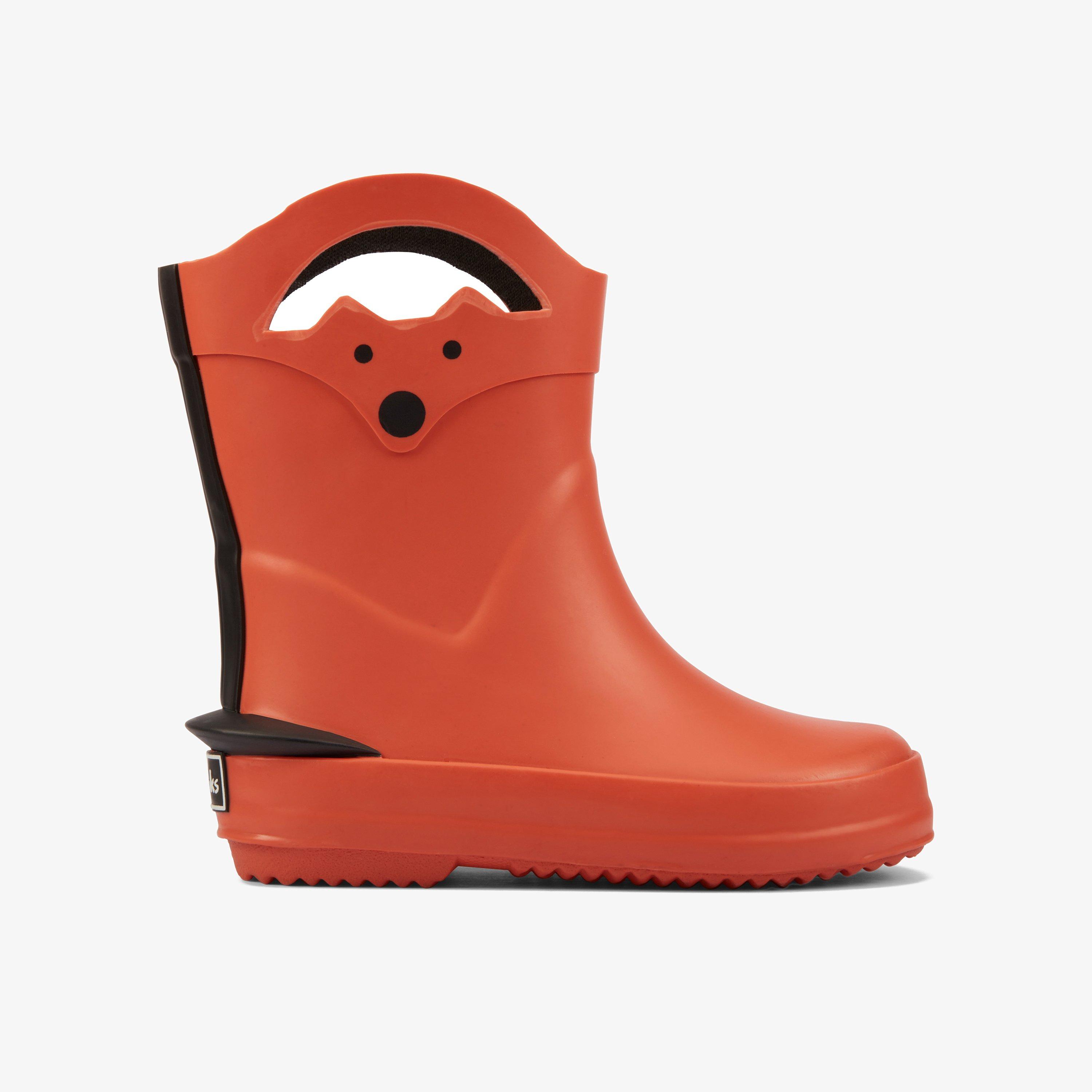 Boys Tarri Dash T Orange Wellies | Clarks Outlet