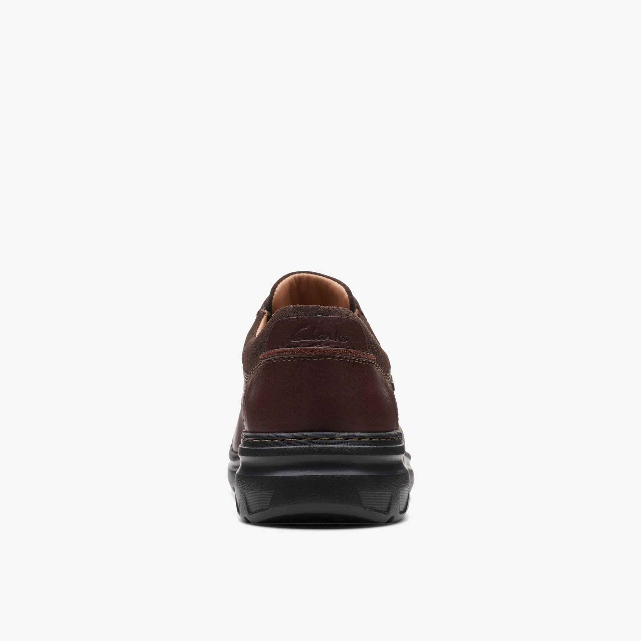 Rockie2 Lo GTX Mahogany Leather Trainers, view 5 of 6