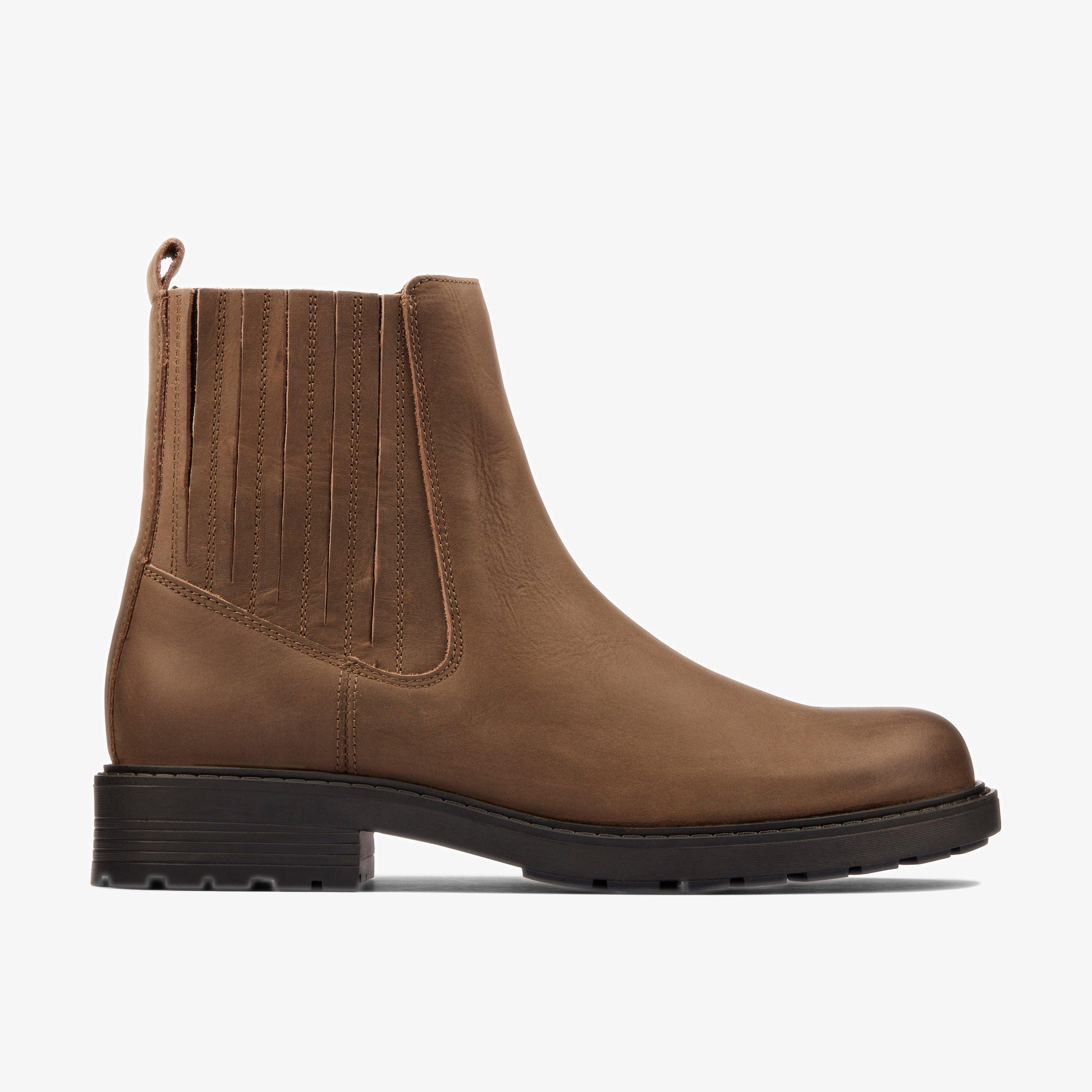 Clarks orinoco 2025 boots brown