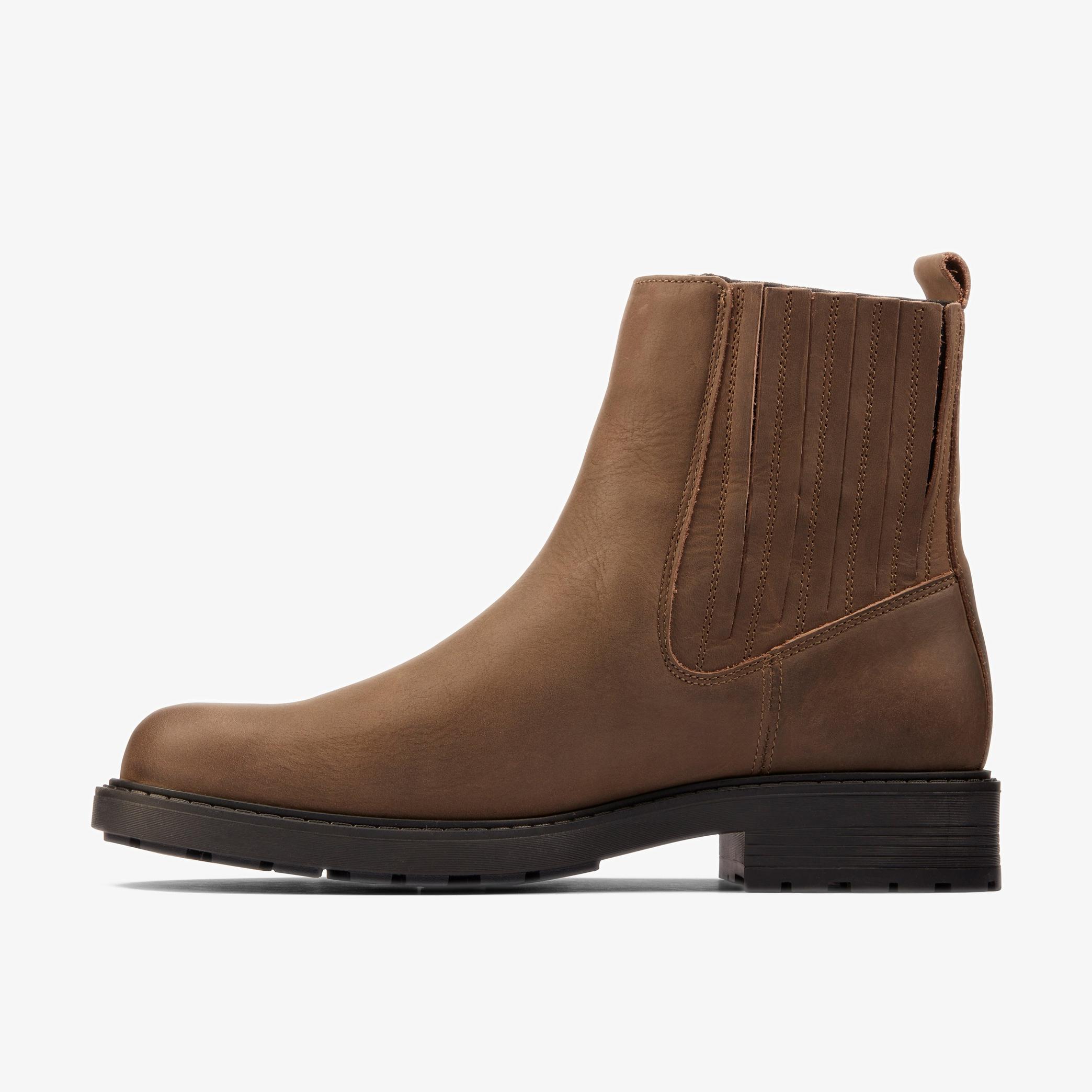 Orinoco2 Mid Brown Snuff Ankle Boots, view 2 of 6