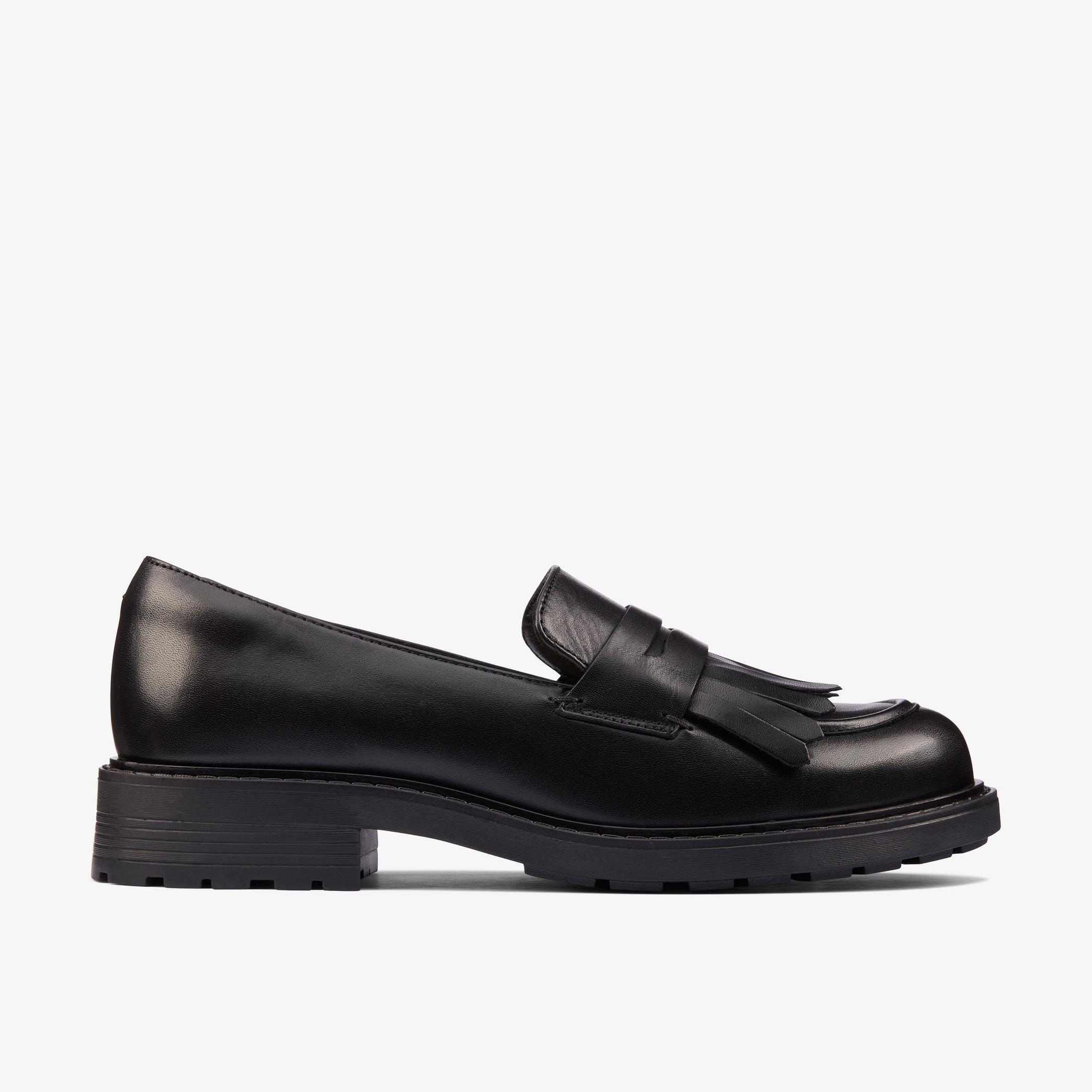 WOMENS Orinoco 2 Loafer Black Hi Shine Leather Loafers | Clarks Outlet