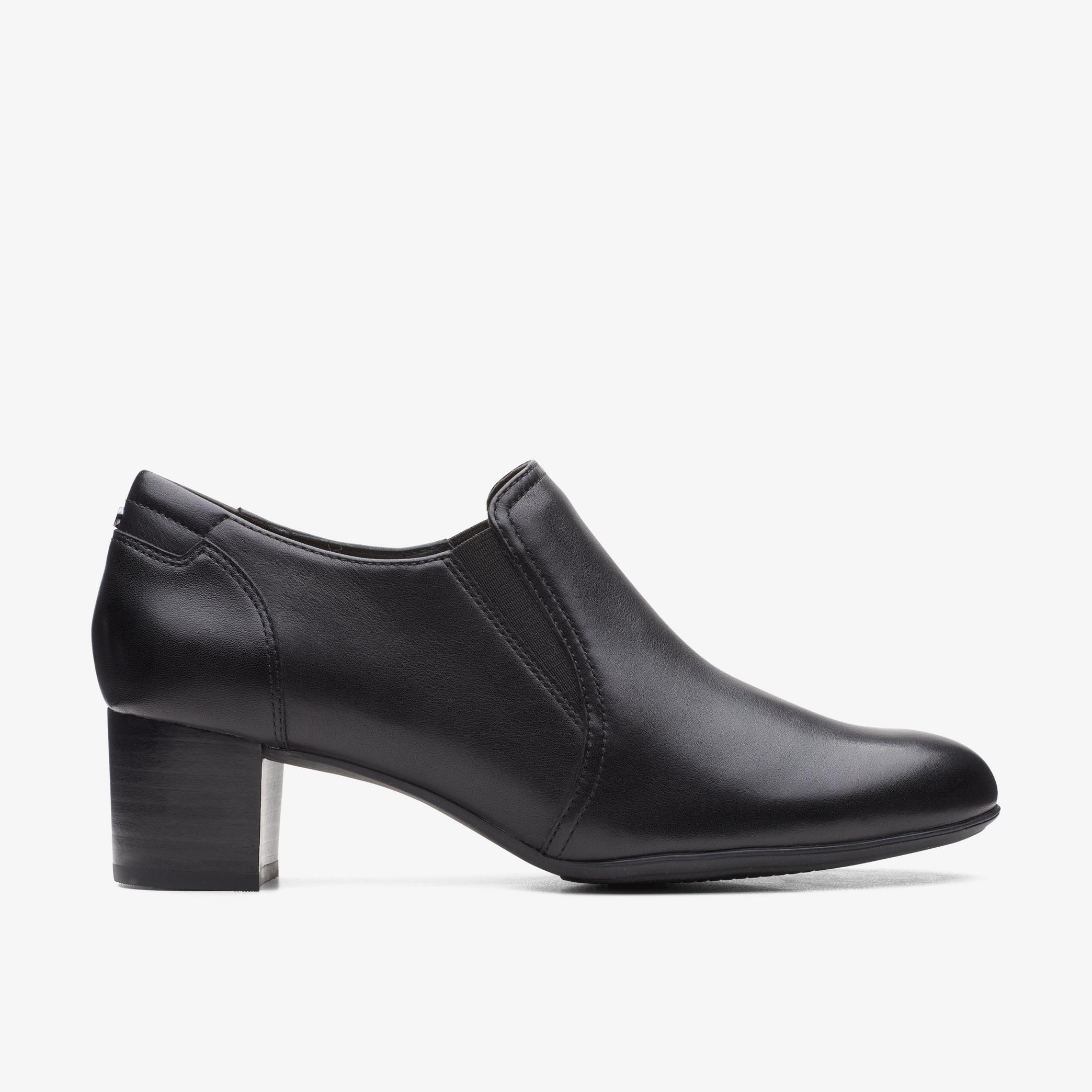 Linnae Way Black Leather Shoes, view 1 of 6