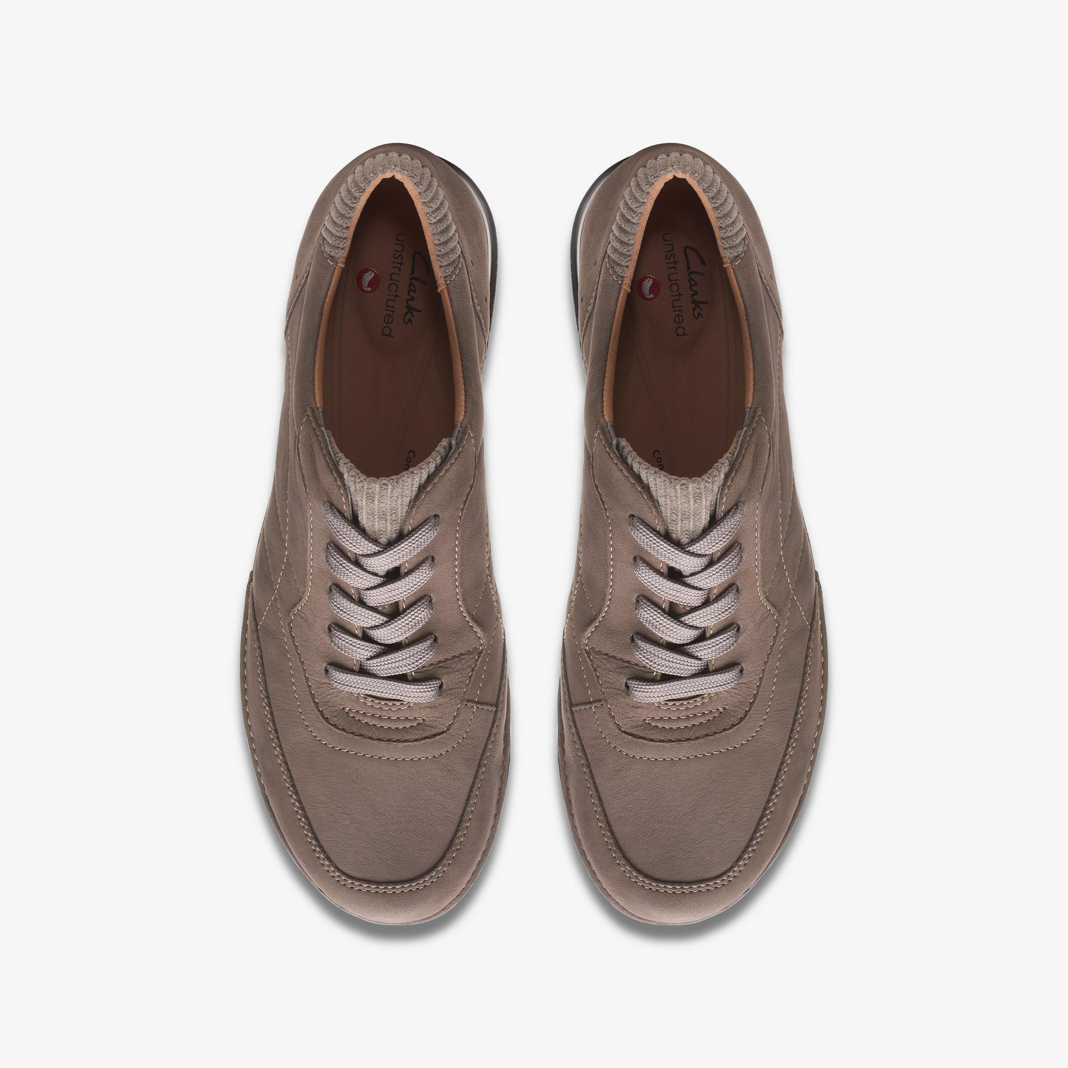 Appley Tie Taupe Nubuck Shoes, view 6 of 6