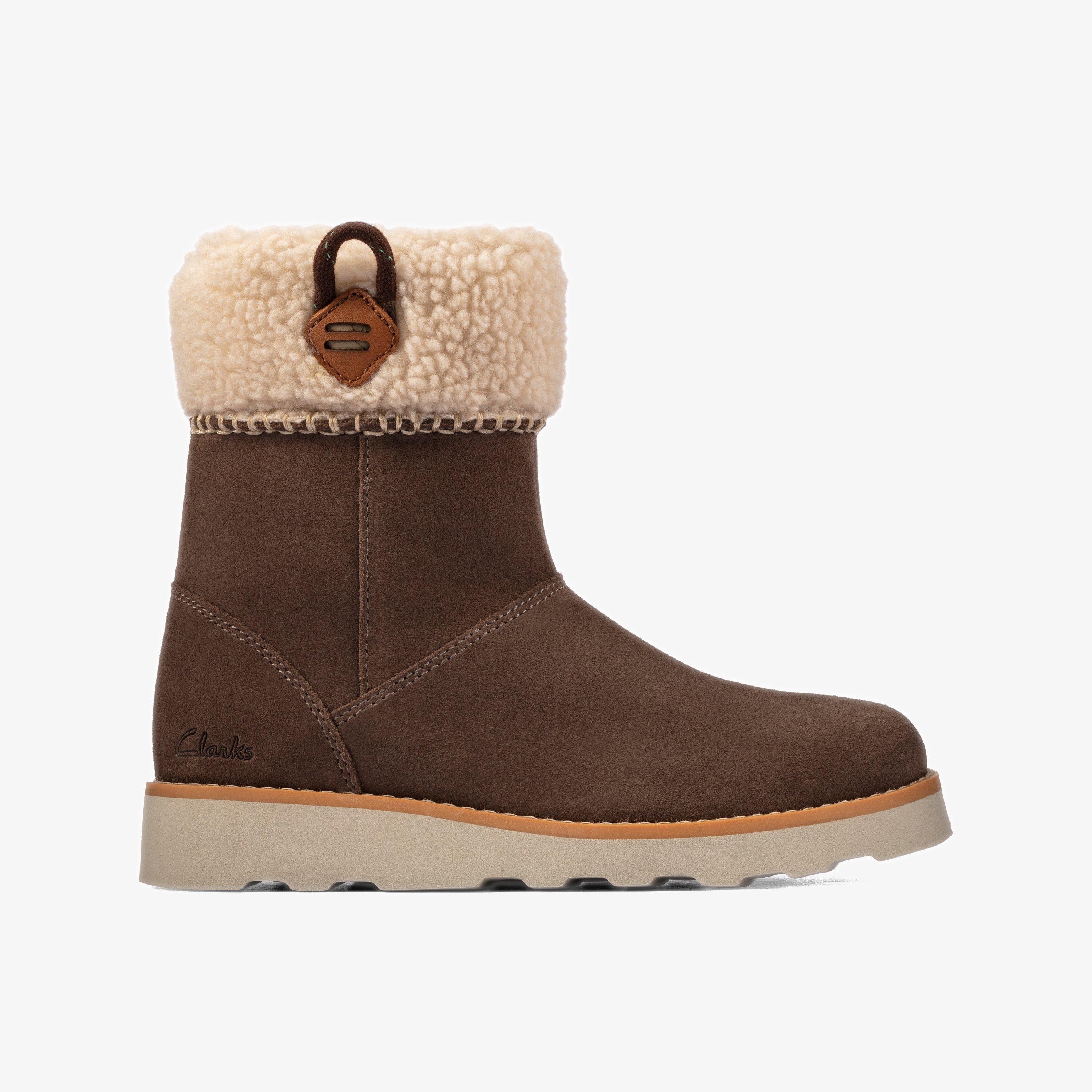 Clarks deals girls boots