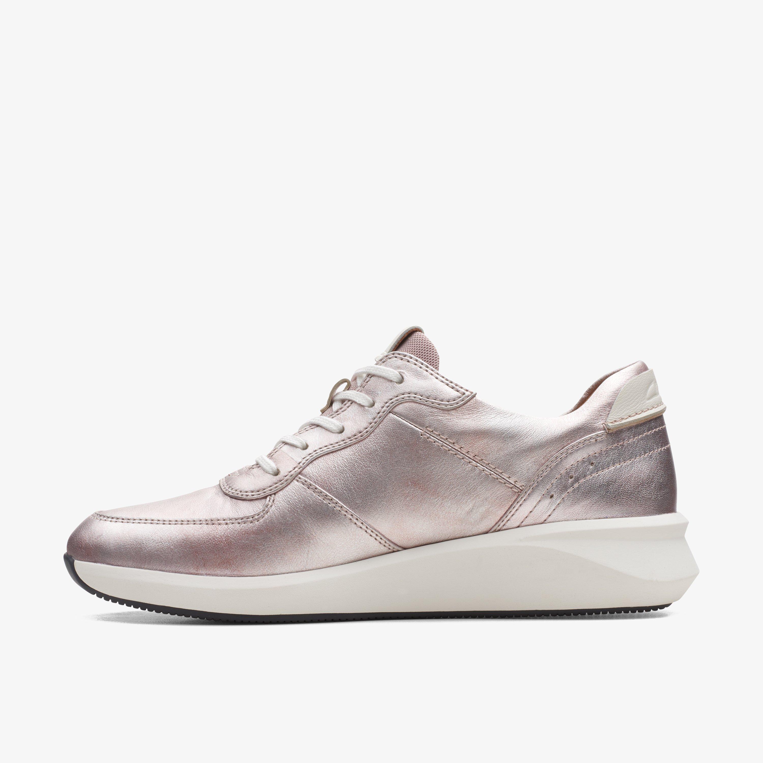 Womens Un Rio Sprint Platinum Trainers | Clarks Outlet
