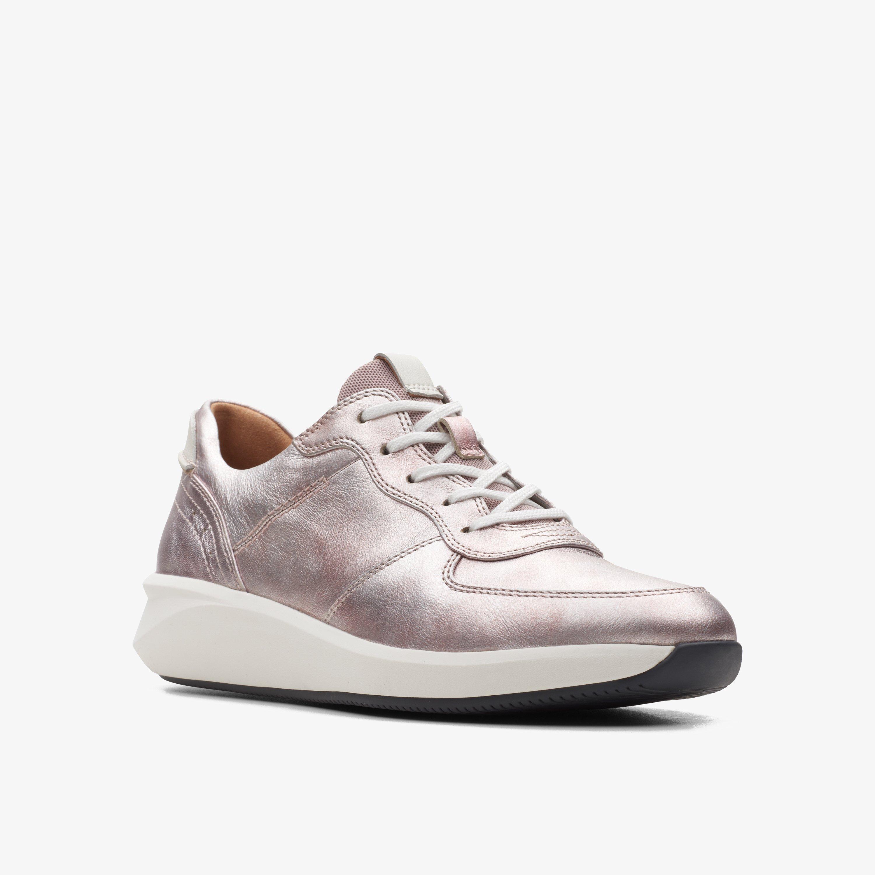 Womens Un Rio Sprint Platinum Trainers | Clarks Outlet