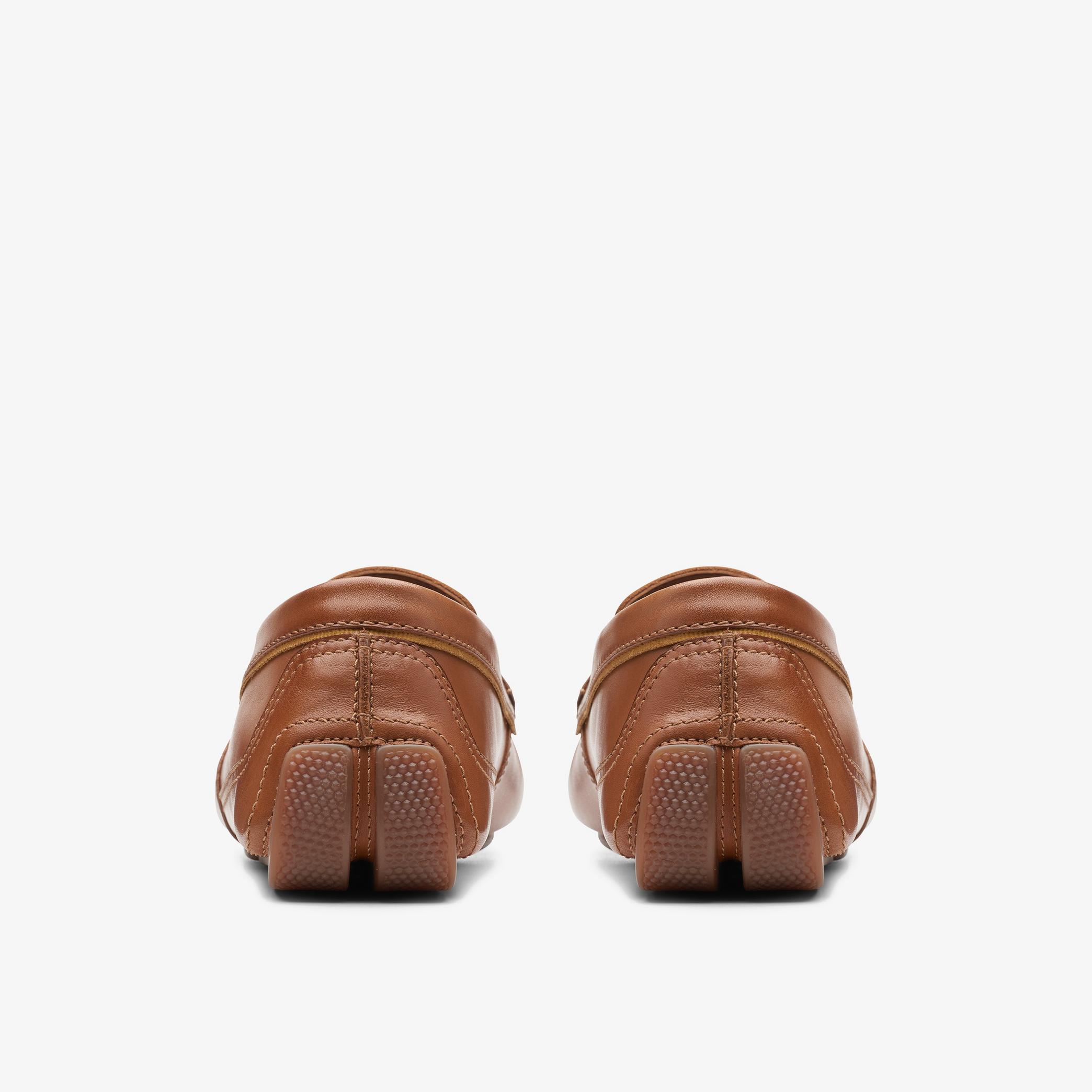 Markman Plain Tan Leather Loafers, view 5 of 6