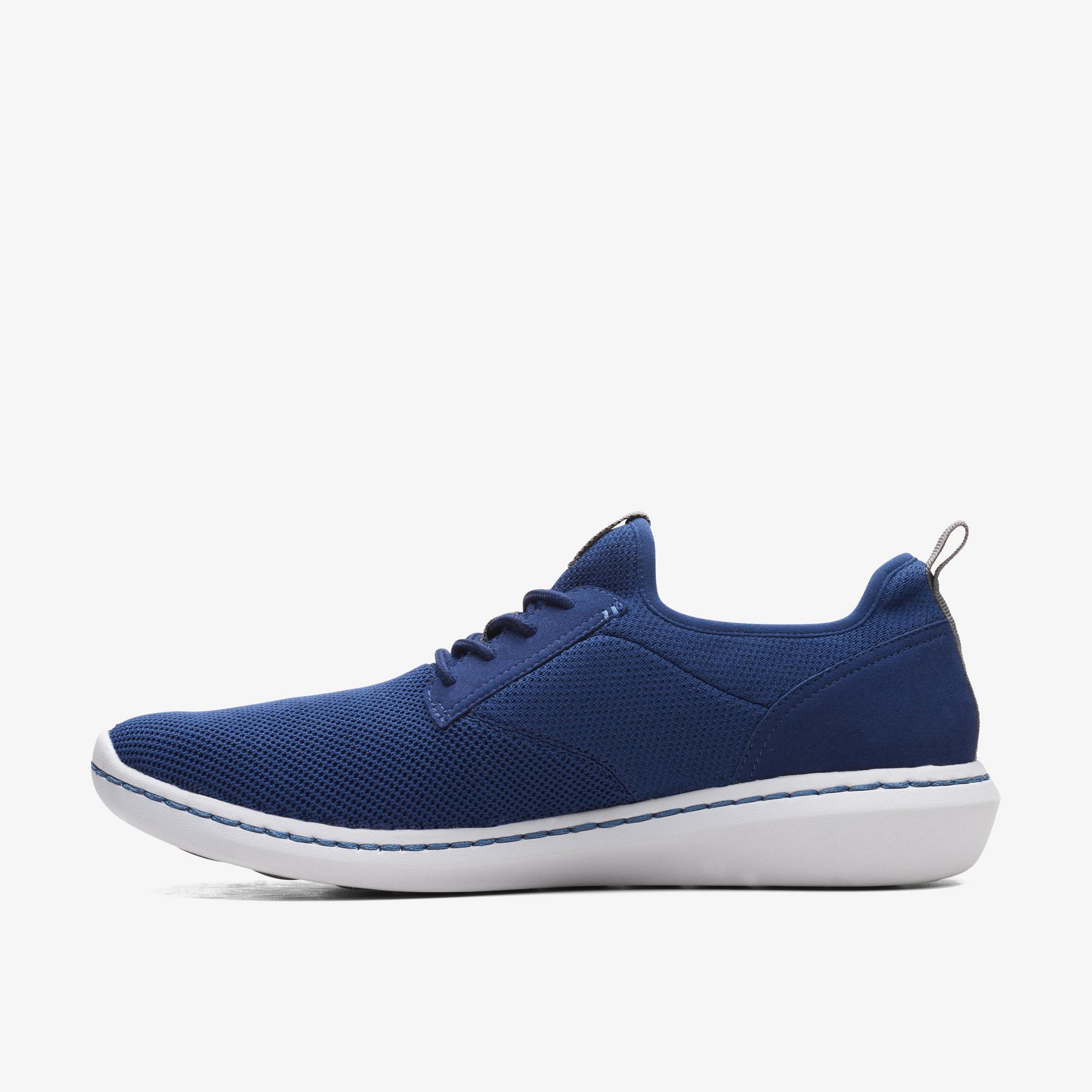 MENS Step Urban Low Navy Textile Shoes | Clarks Outlet