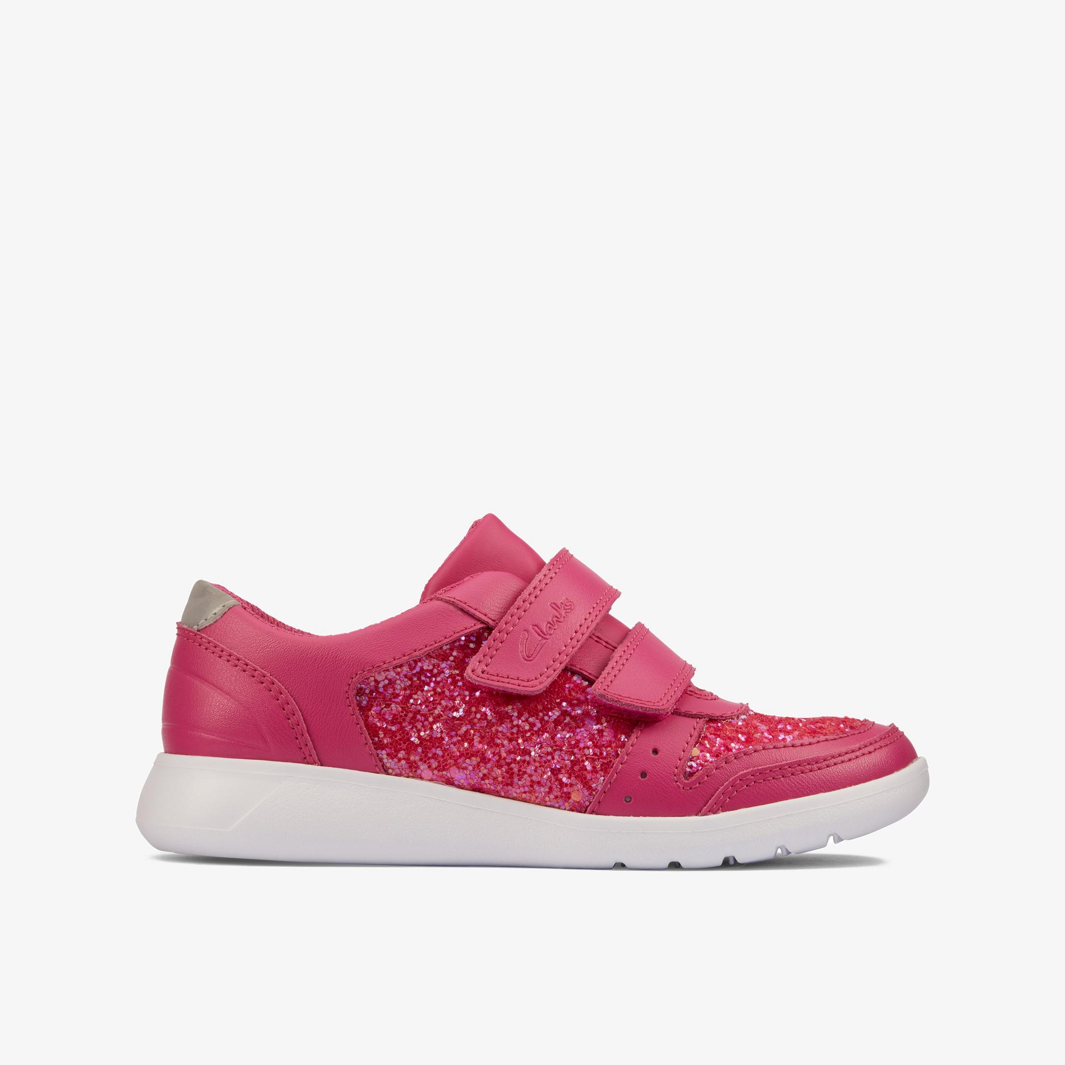 Scape Spirit Kid Lipstick Pink Leather Shoes, view 1 of 6