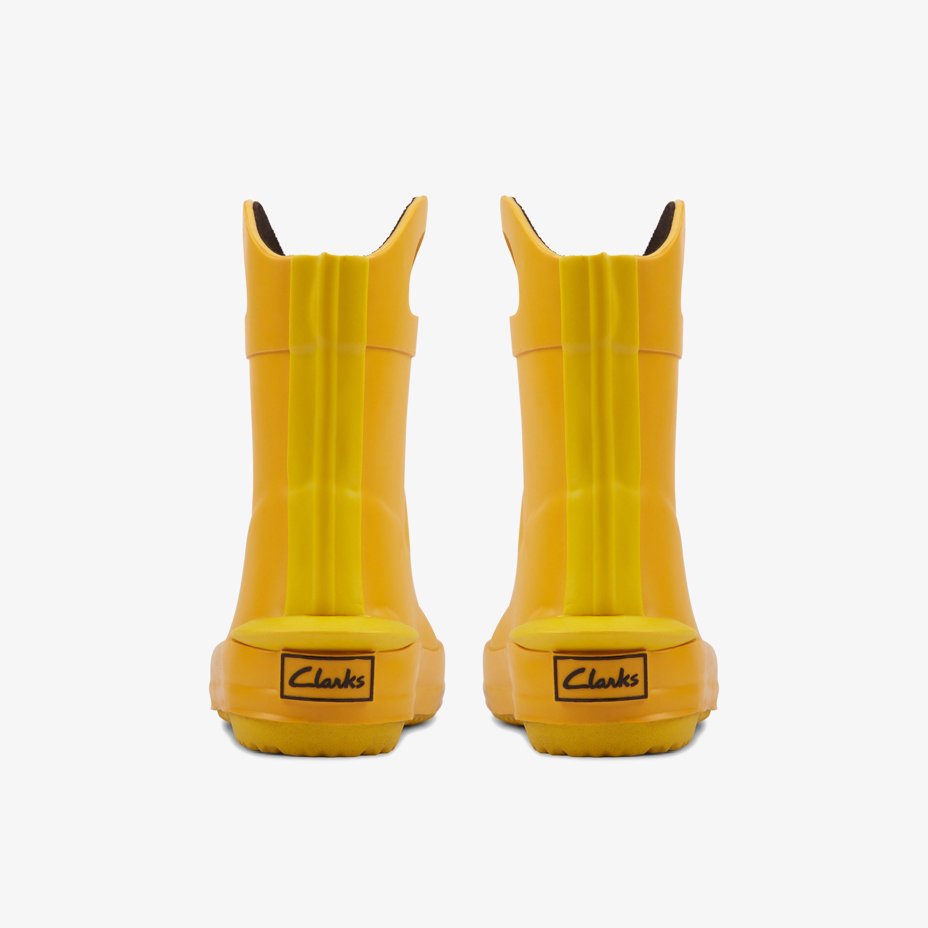 Boys, Girls, Kids Unisex Tarri Dash Toddler Yellow Wellies Wellies