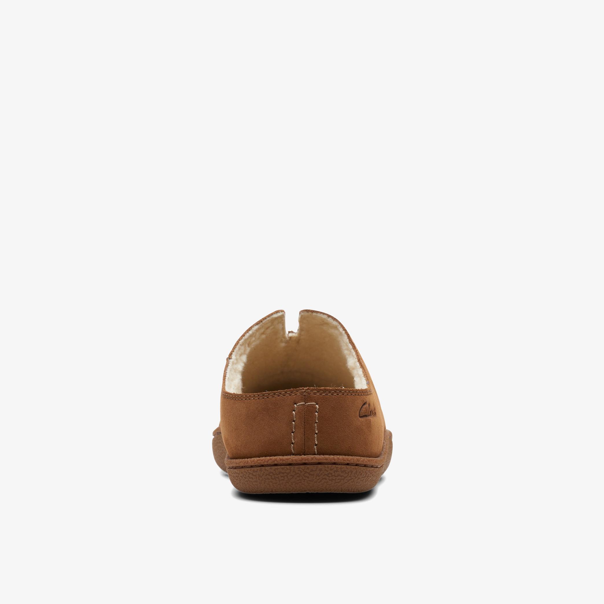 Home Mule Tan Suede Slippers, view 5 of 6