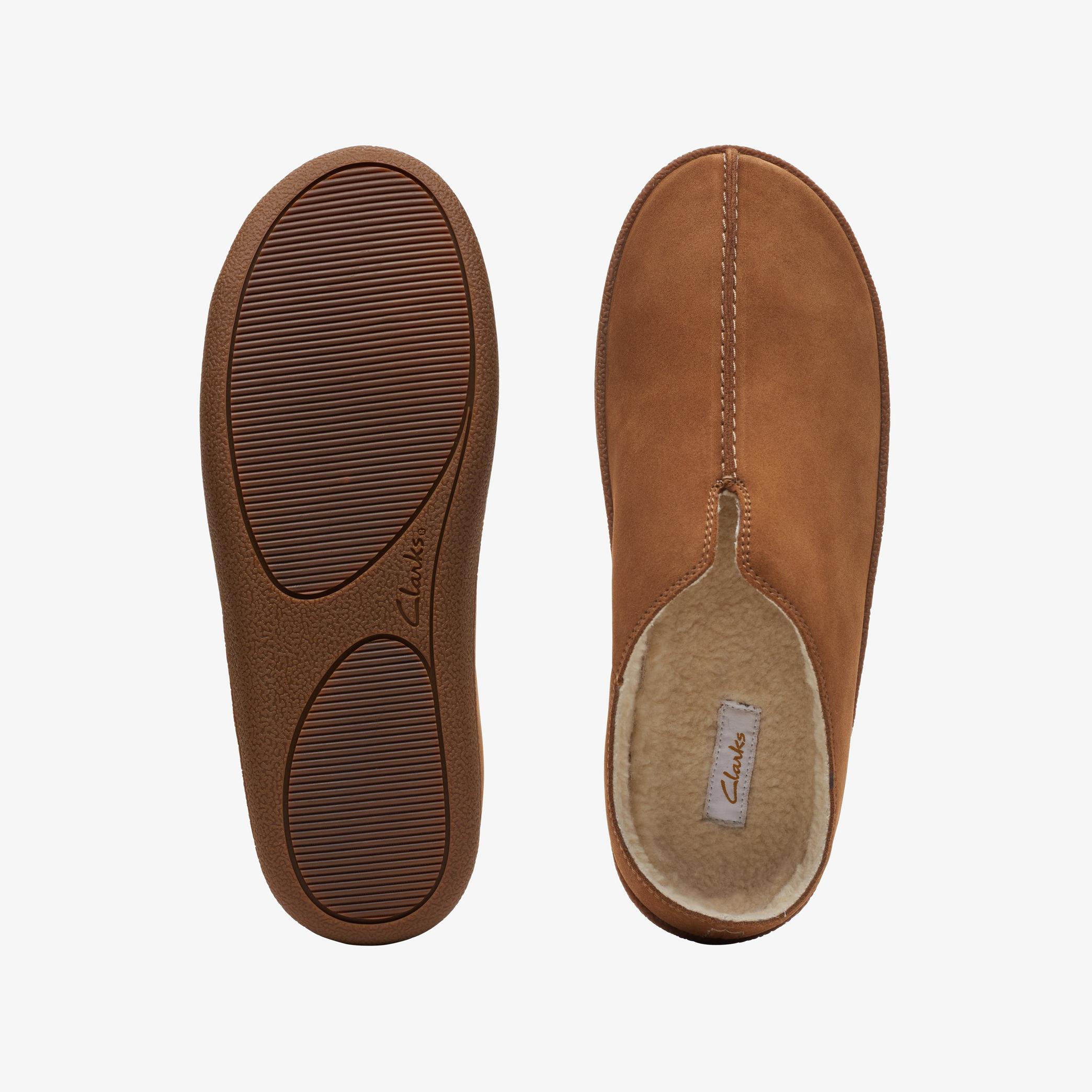 Home Mule Tan Suede Slippers, view 6 of 6