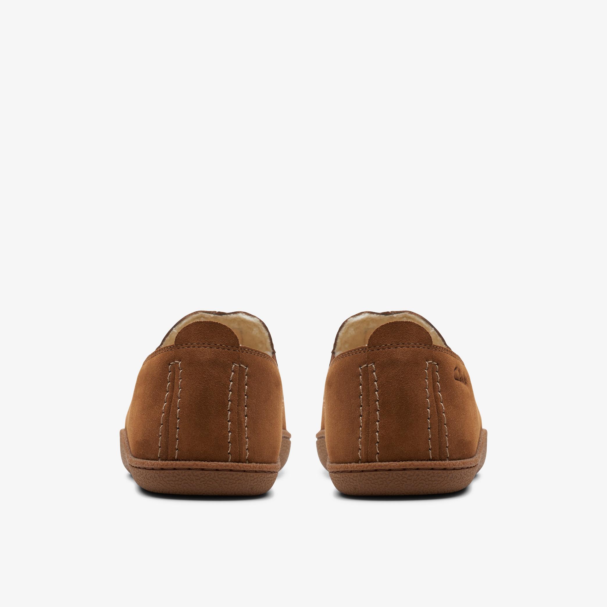 Home Mocc Tan Suede Slippers, view 5 of 6