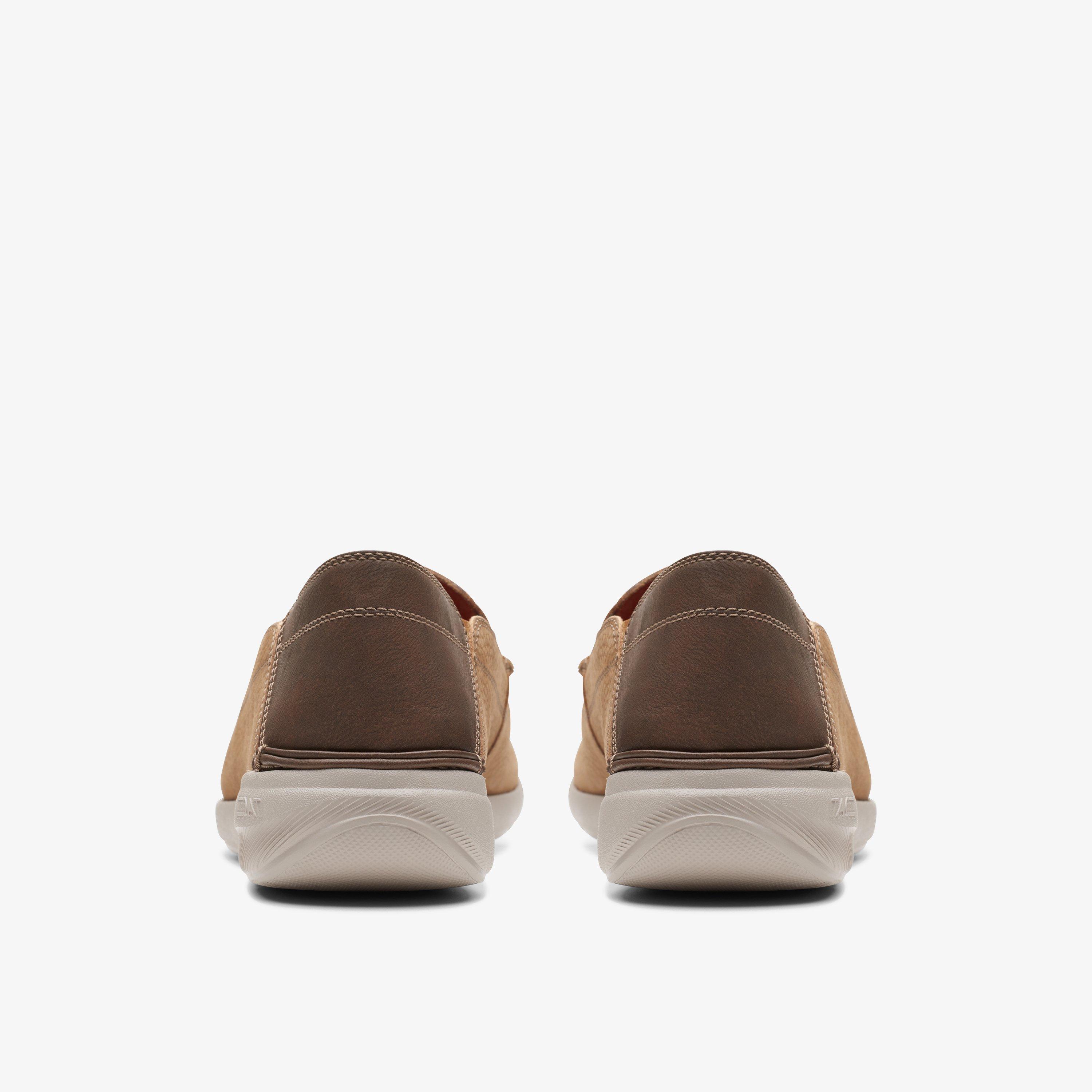 Gorwin Step Dark Sand Nubuck Loafers, view 5 of 6
