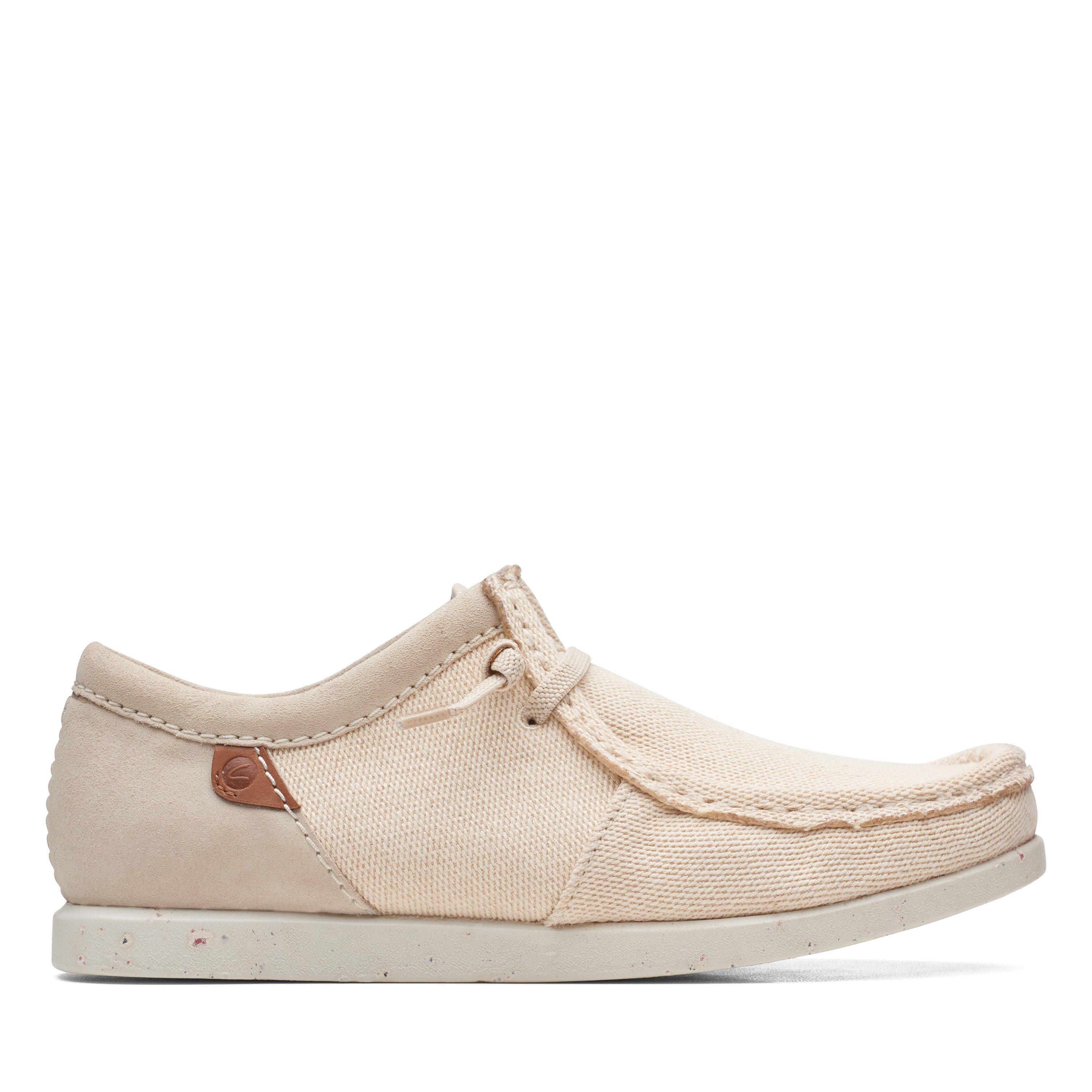 Clarks Mens ShacreLite Moc Beige Casual Moccasin Shoes | eBay display picture 2