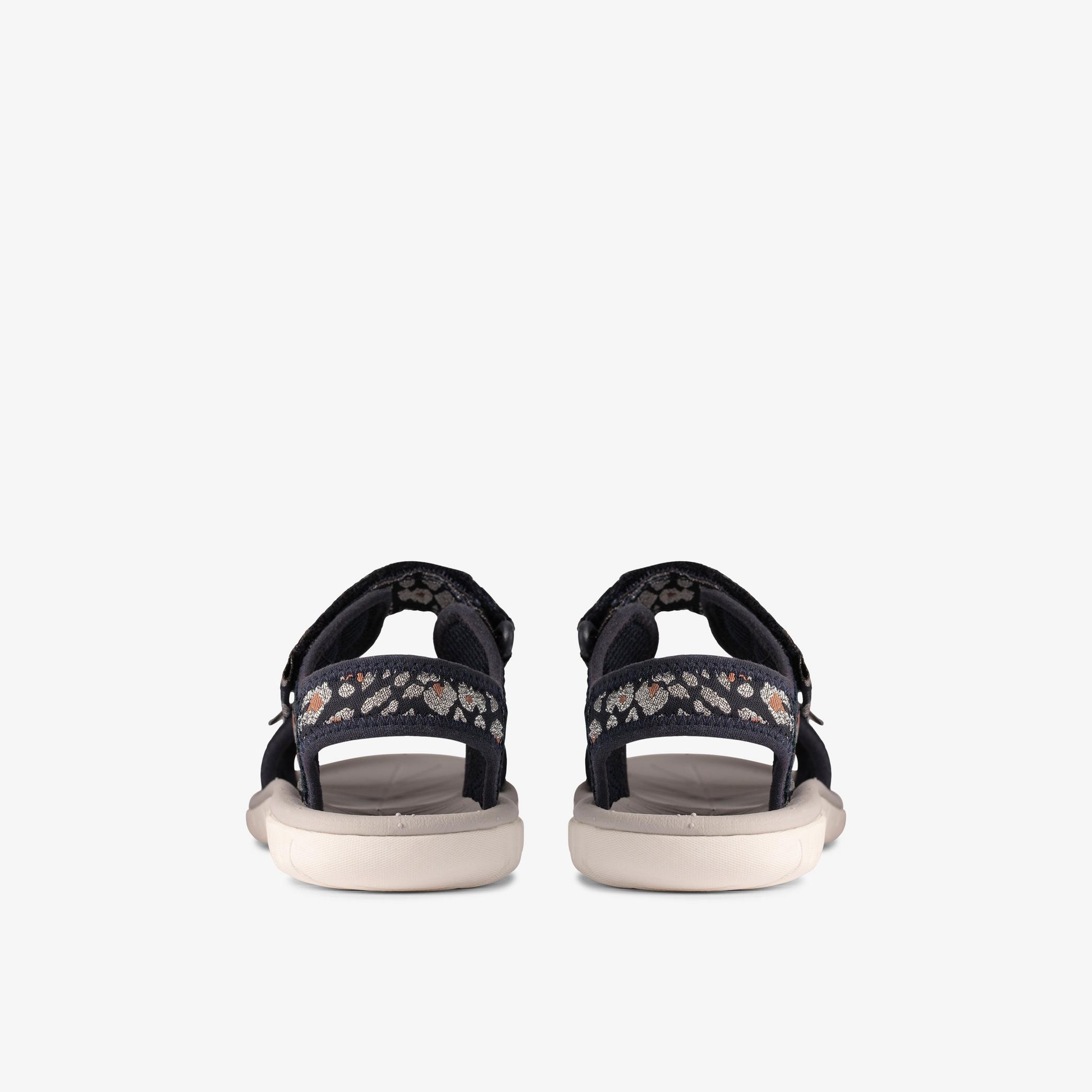 SurfingTide Toddler Navy Combination Flat Sandals, view 5 of 6