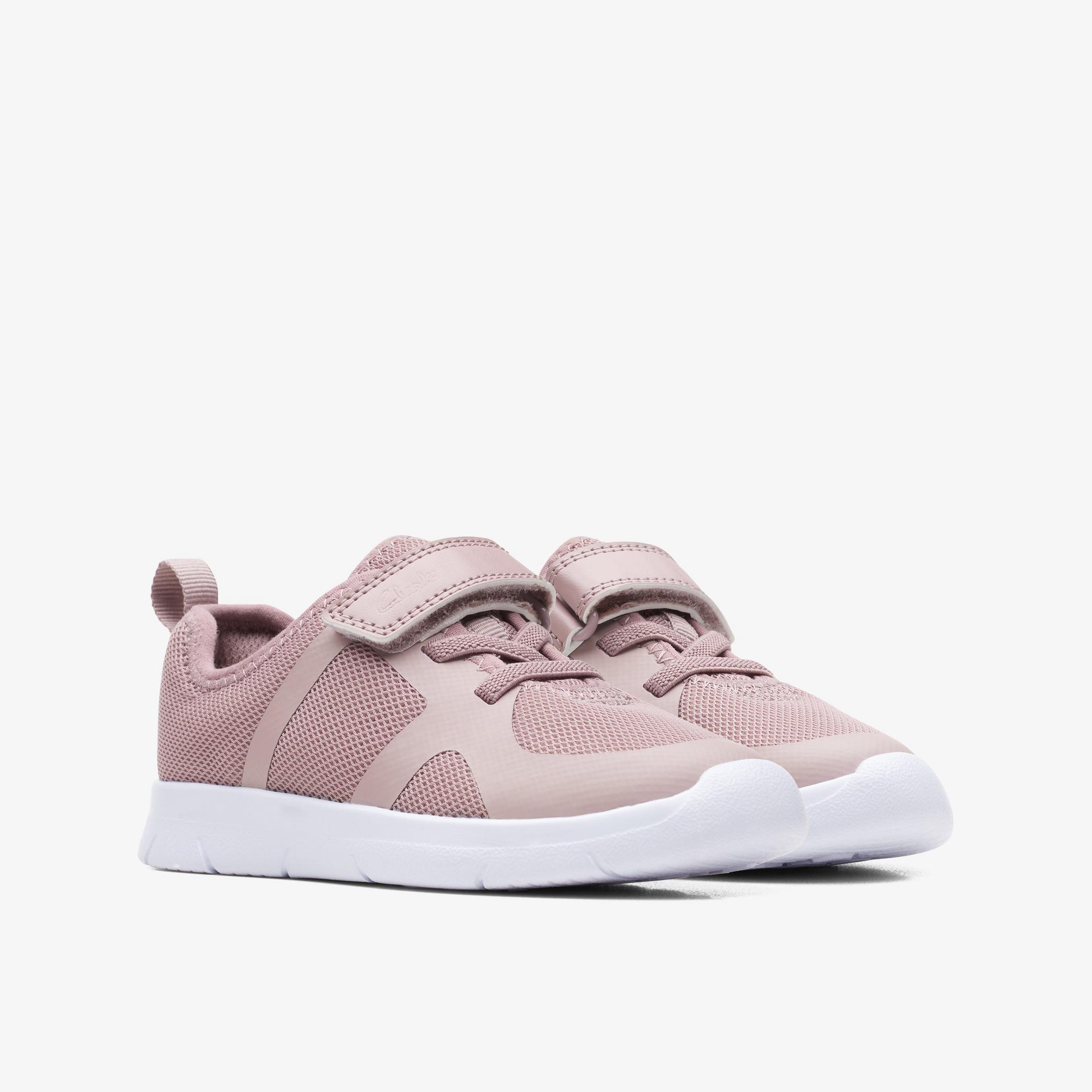 Ath Flux Kid Pink Trainers, view 4 of 6