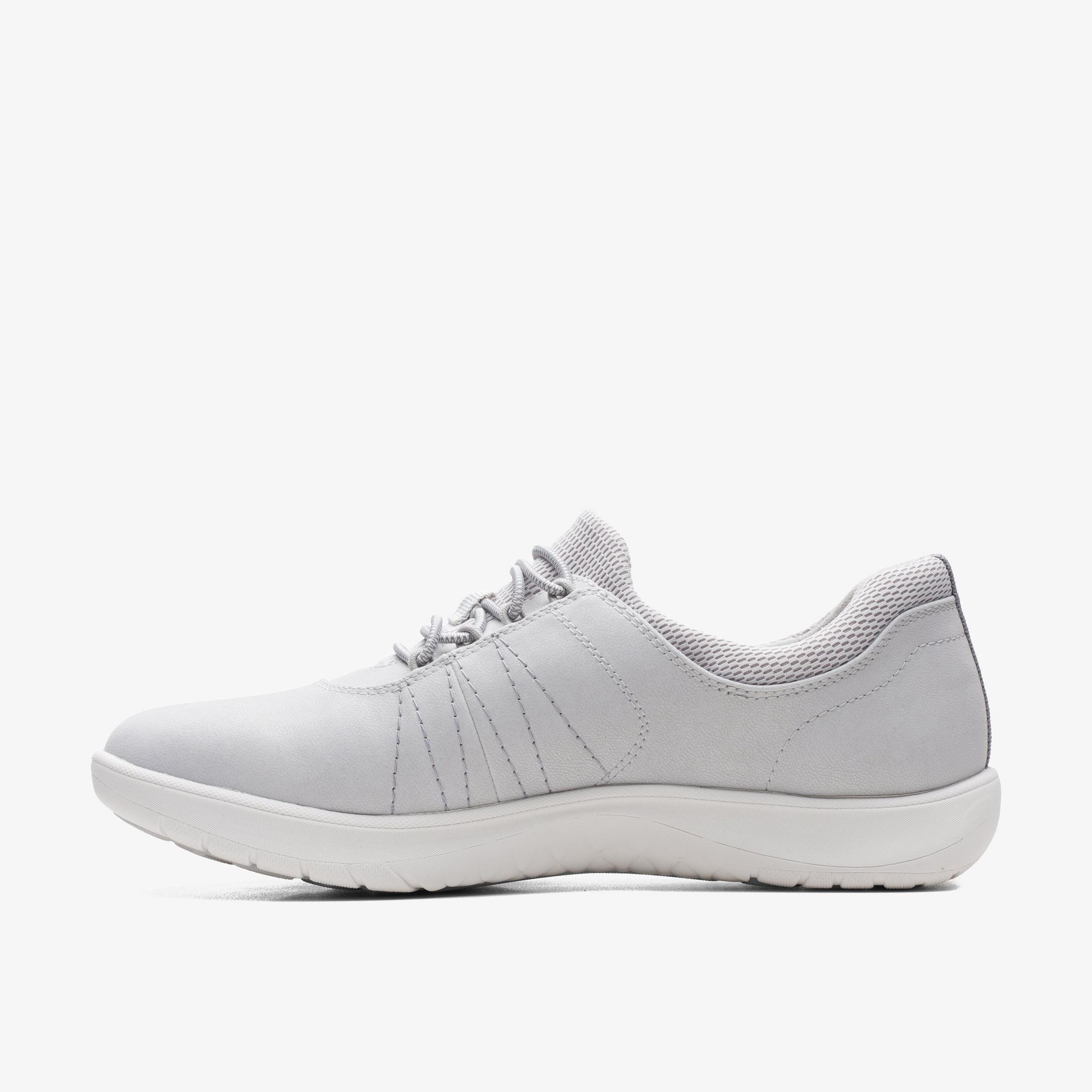 WOMENS Adella Stroll Light Grey Trouser Shoes | Clarks Outlet