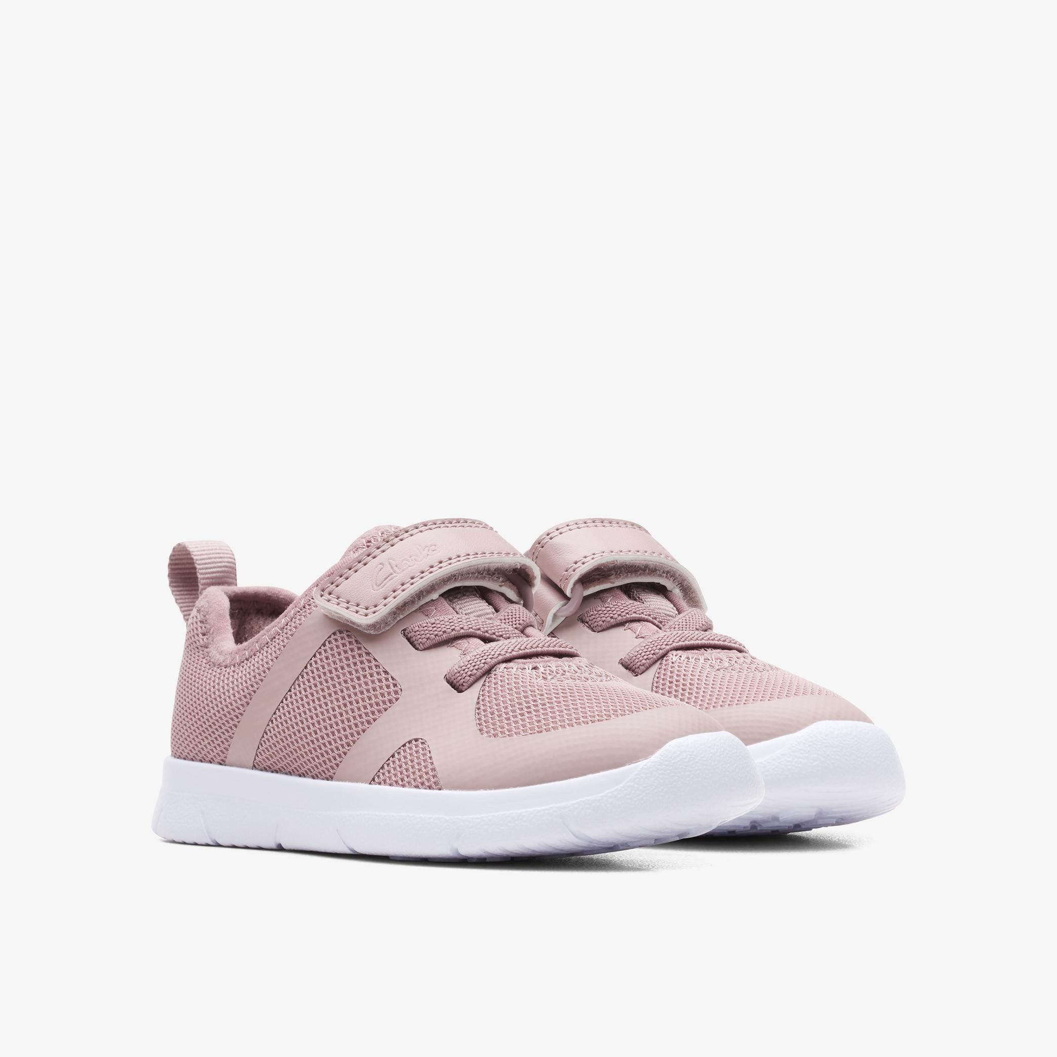 Girls Ath Flux Toddler Pink Trainers | Clarks UK