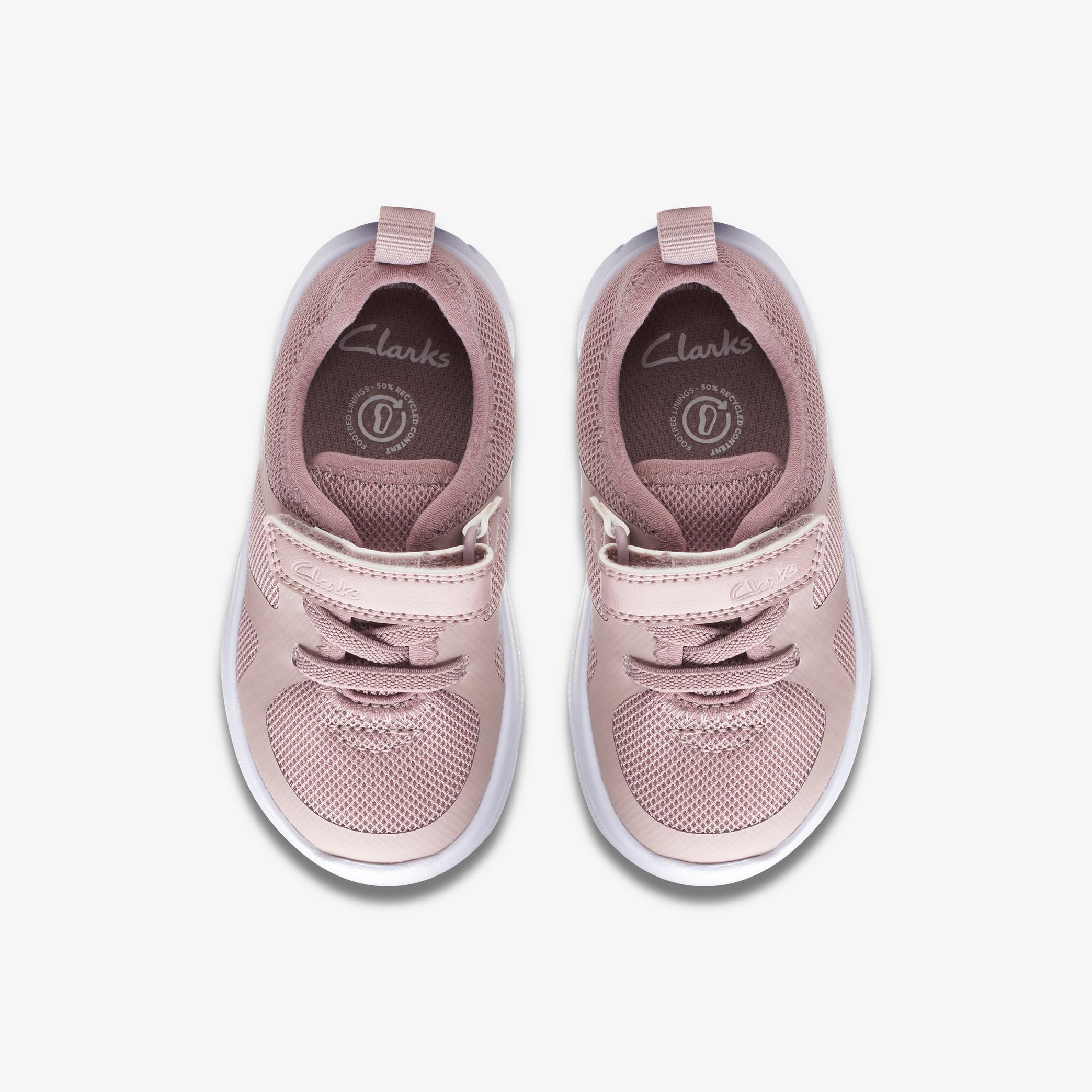 Girls Ath Flux Toddler Pink Trainers | Clarks UK