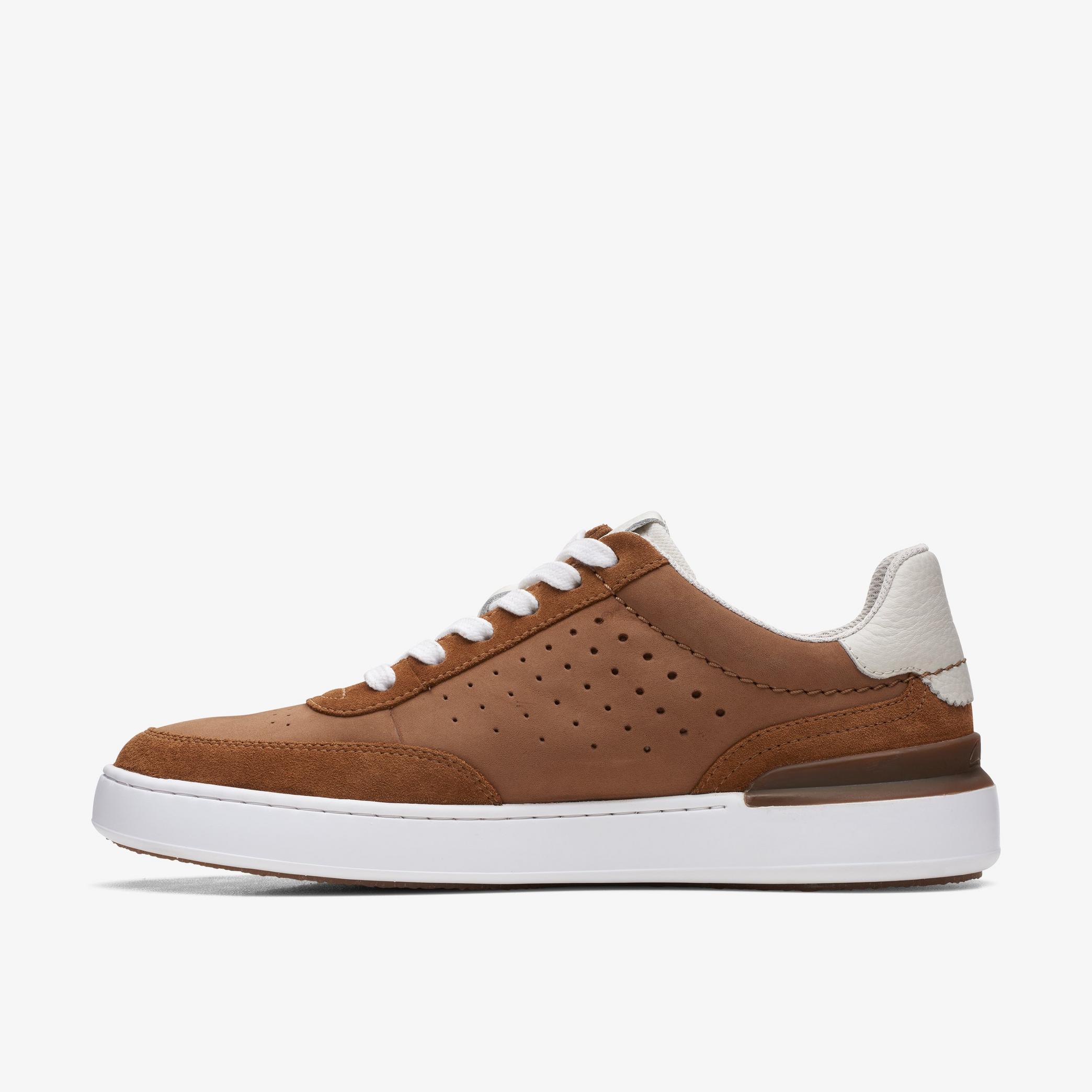 CourtLite Tor Cognac Combination Trainers, view 2 of 6
