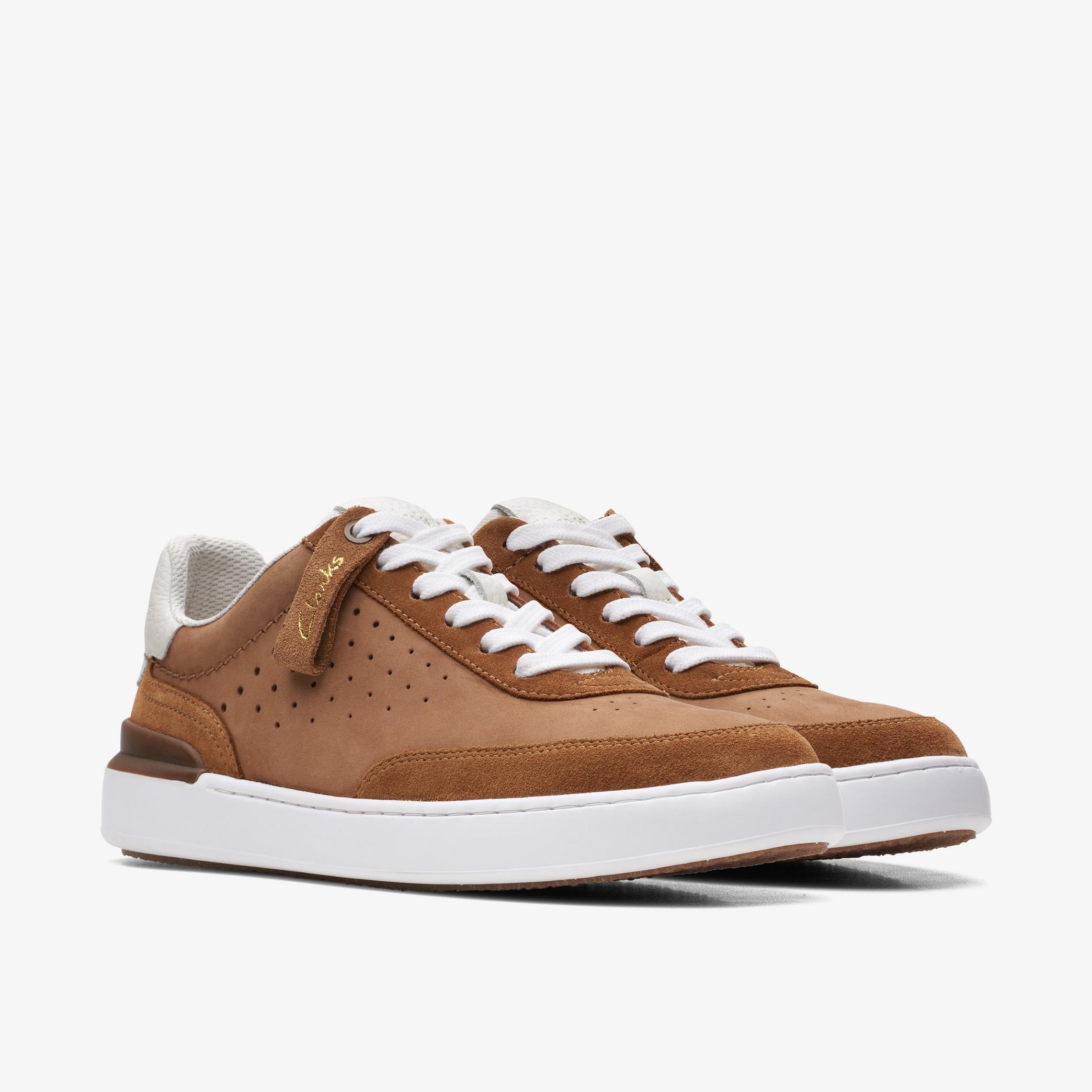 CourtLite Tor Cognac Combination Trainers, view 4 of 6