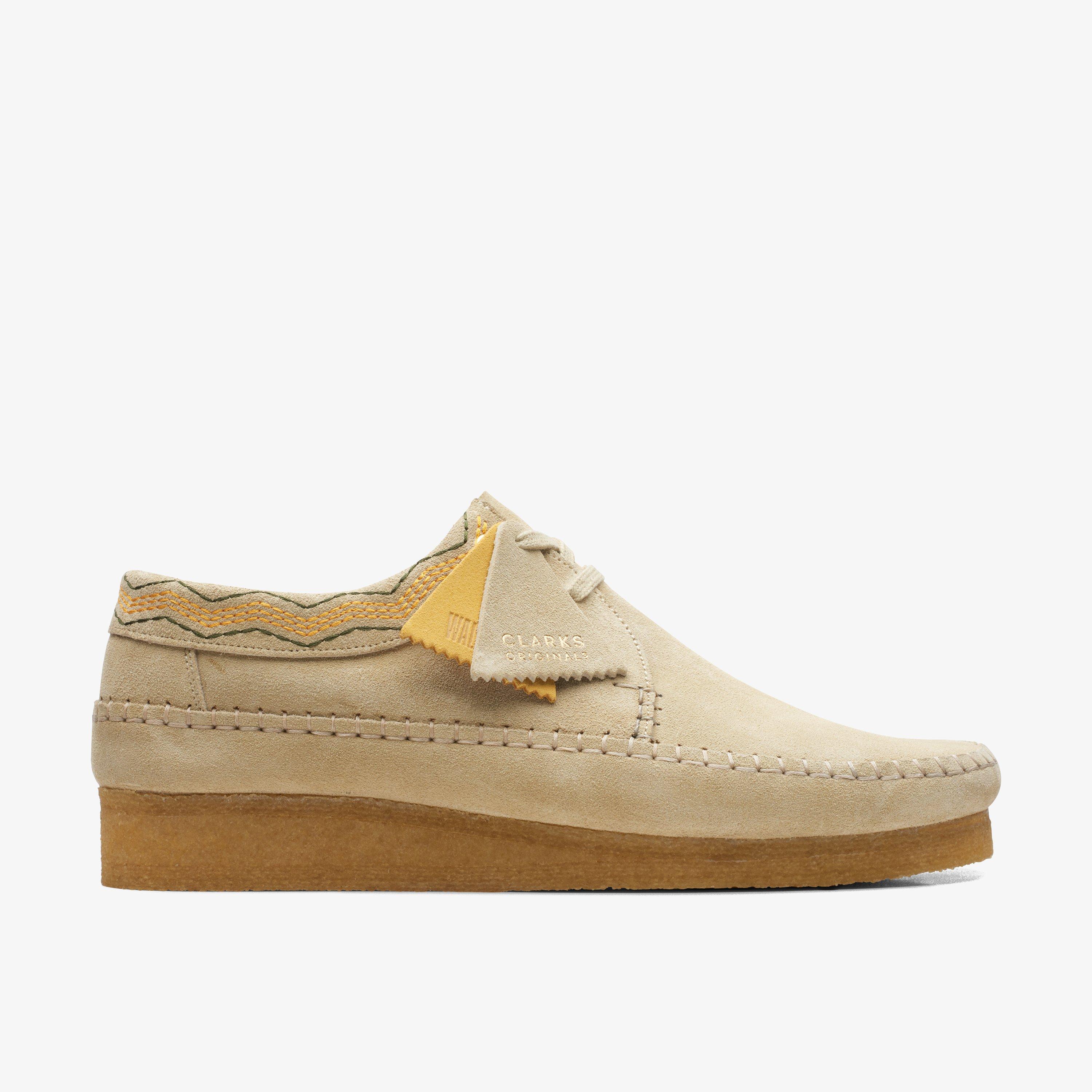 MENS Weaver Maple Suede Embroidered Shoes | Clarks Outlet