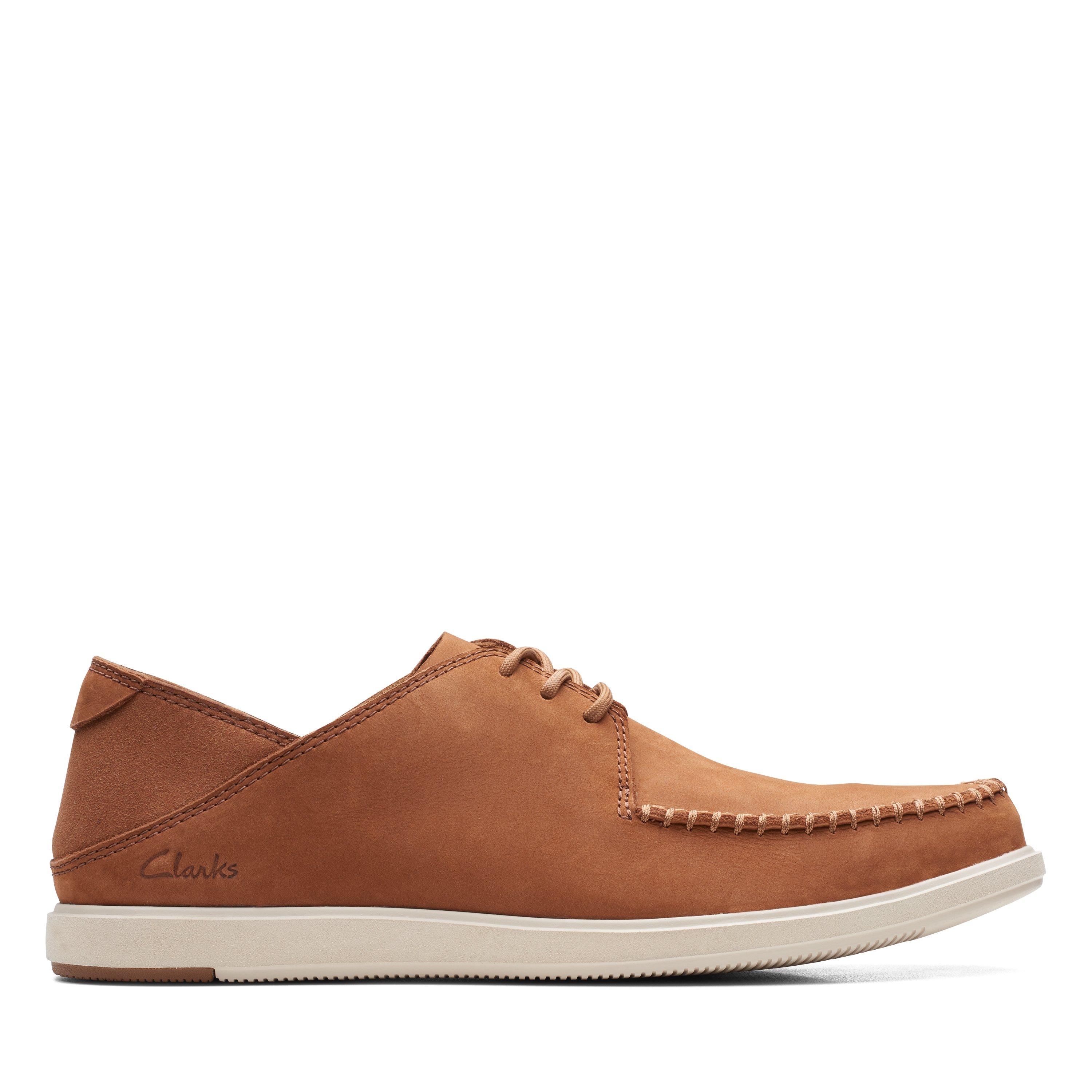 Clarks suede slip store on boat shoes