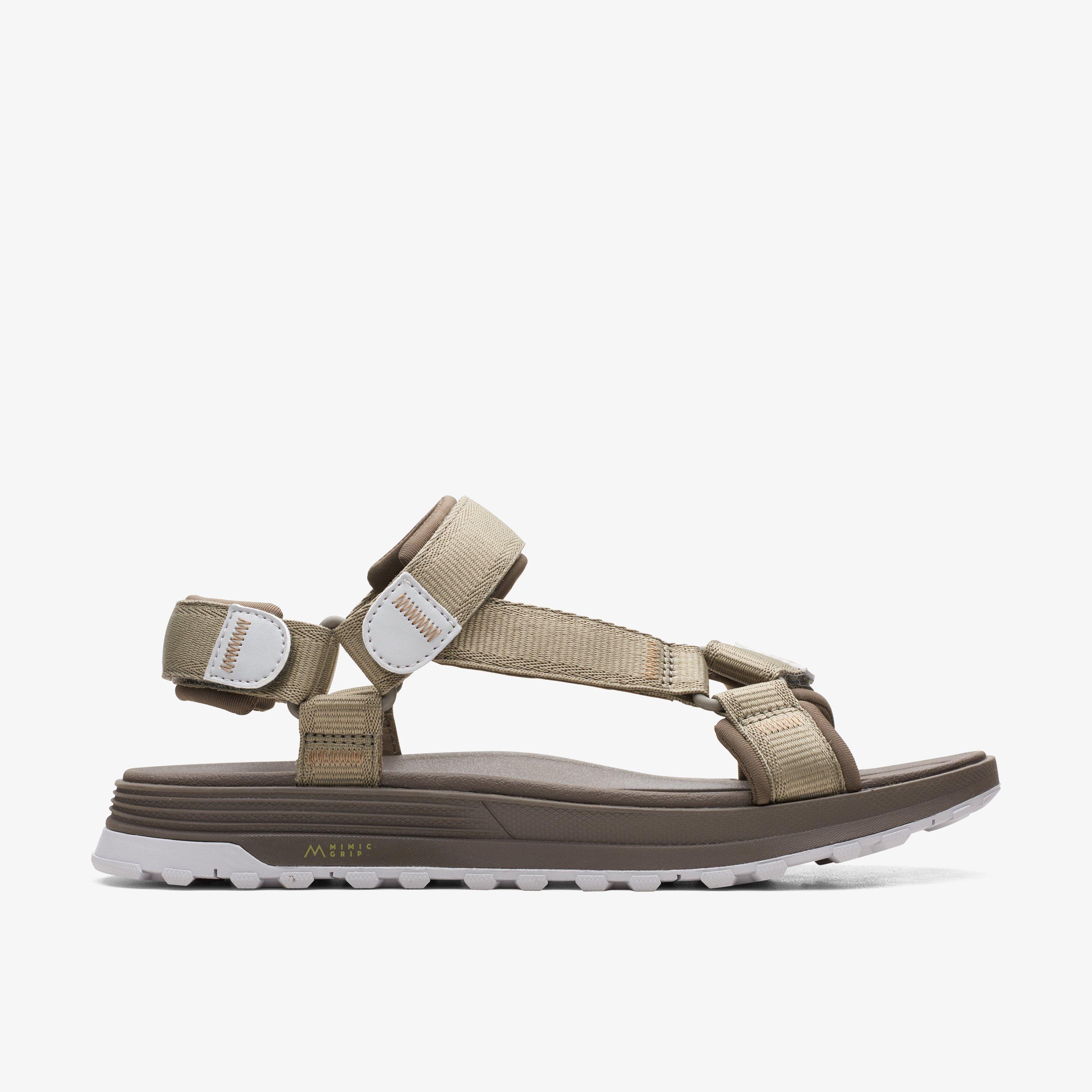 Mens ATL Trek Sea Green Combi Sandals | Clarks UK