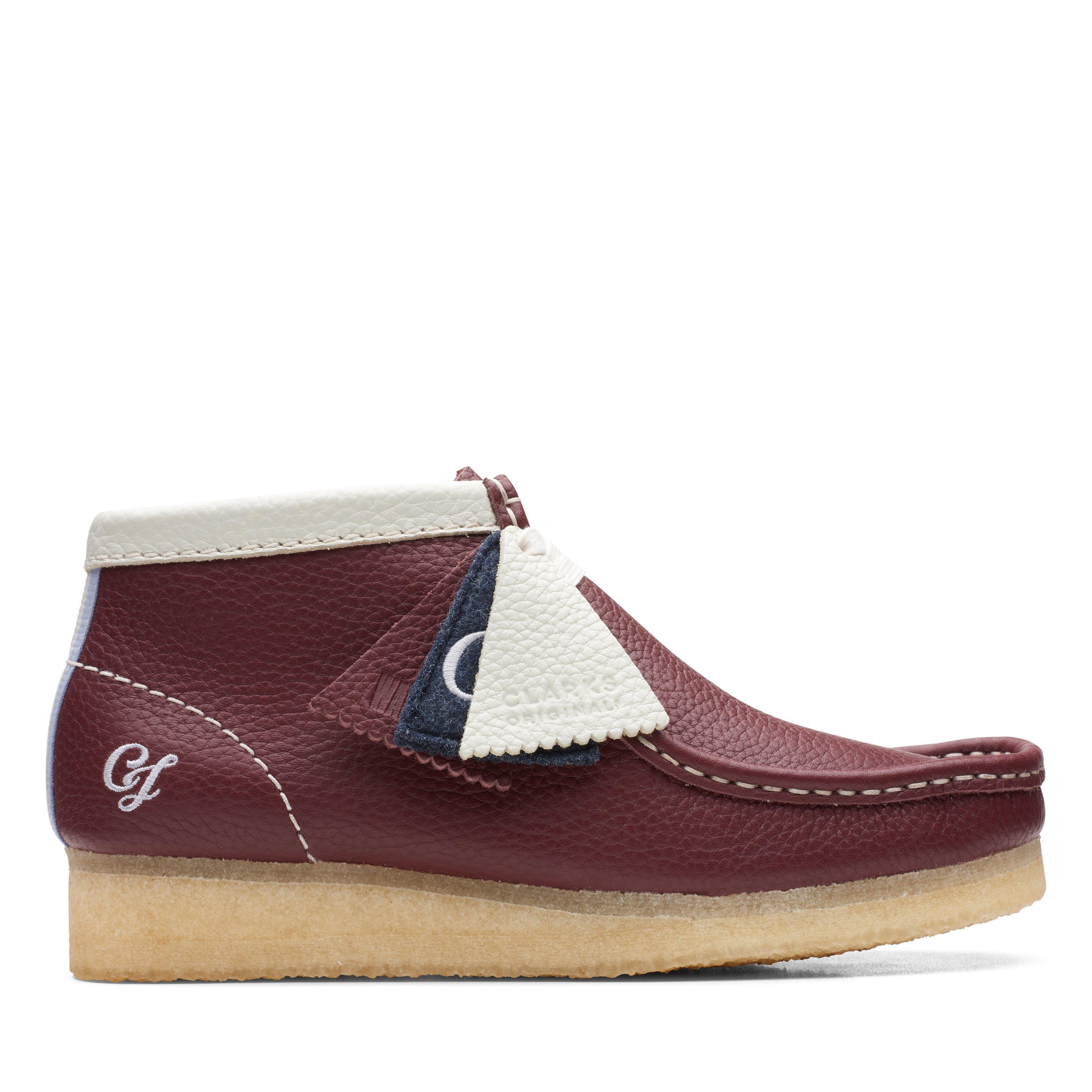 Clarks red clearance boots