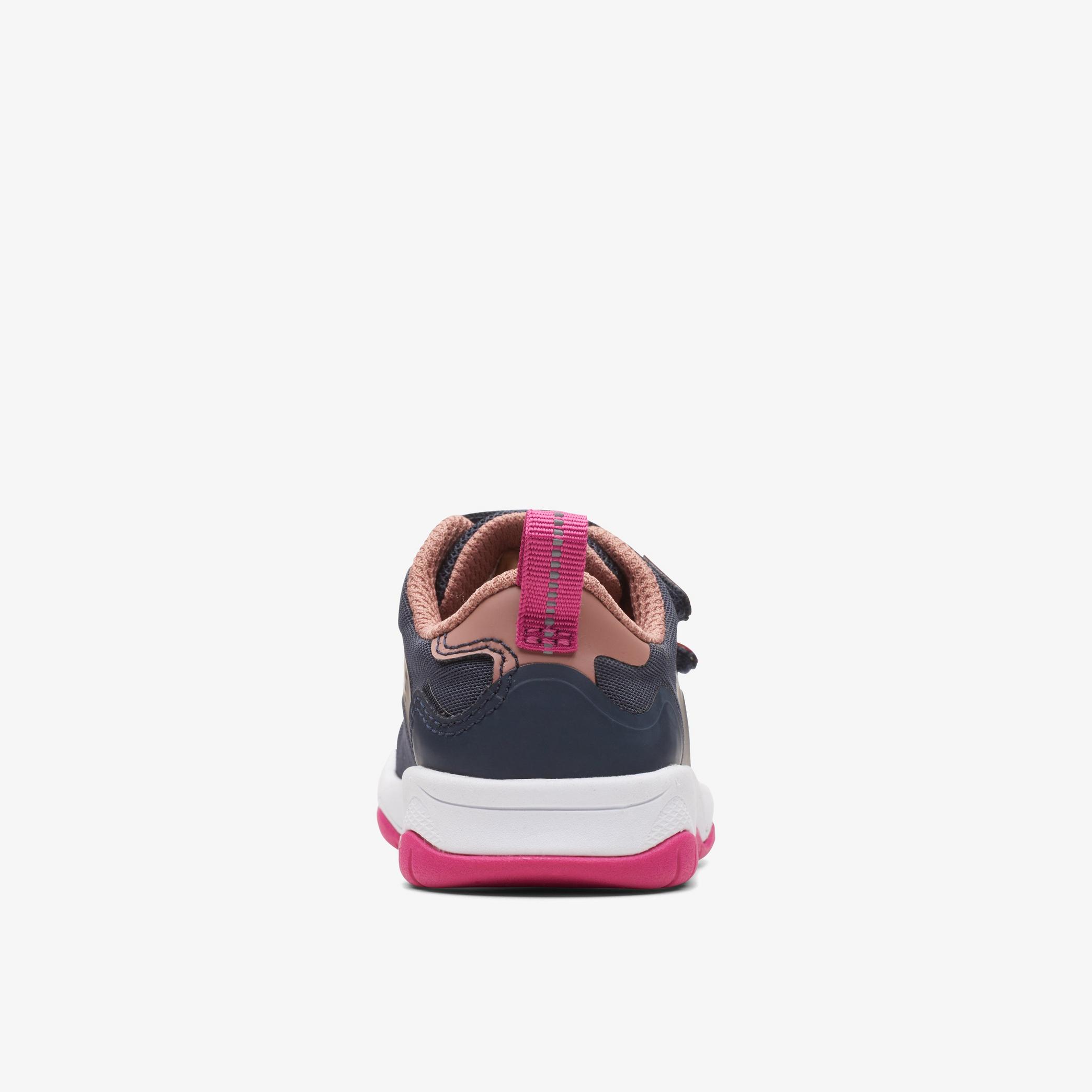 Clowder Race Toddler Navy Trainers, view 5 of 6