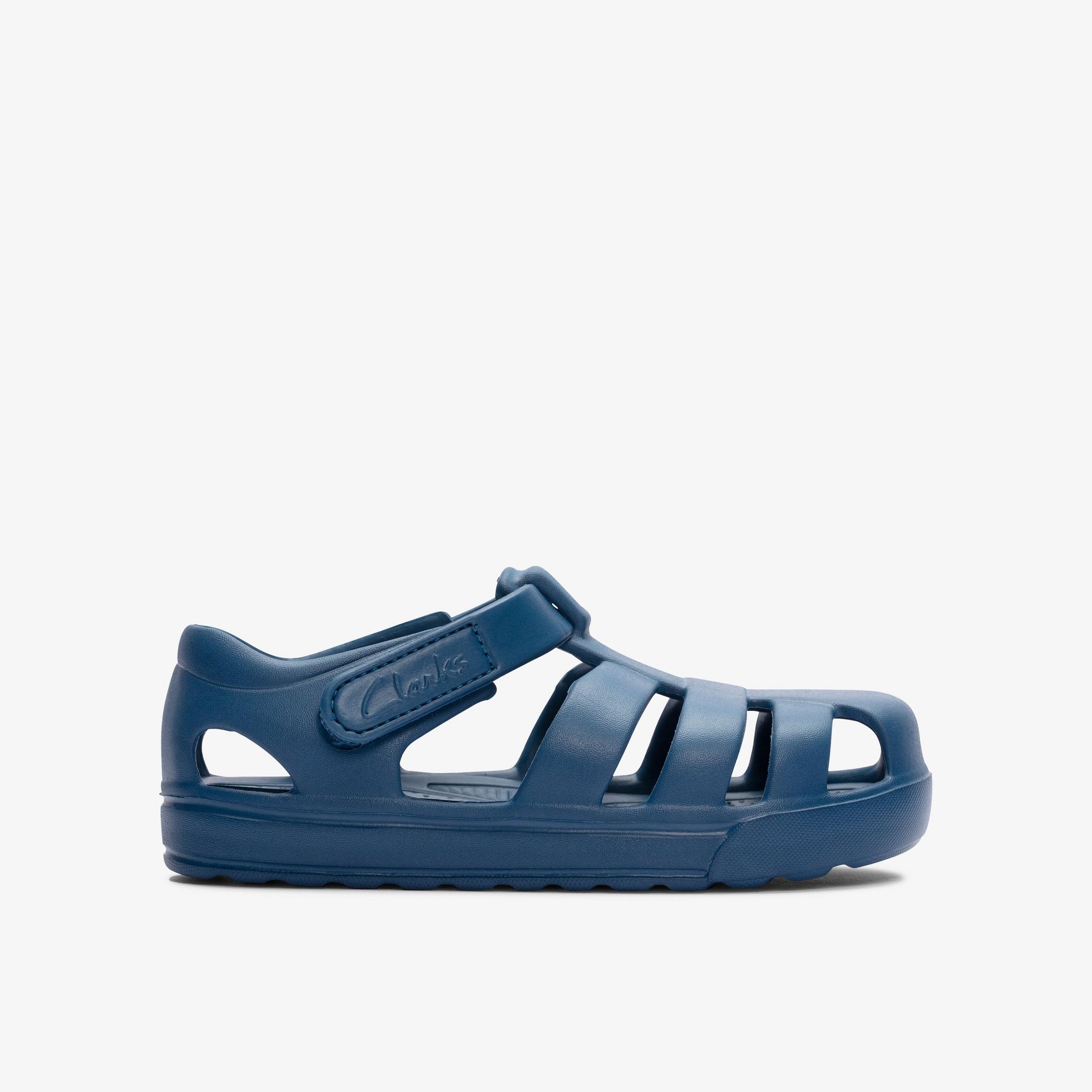 Move Kind Toddler Blue Flat Sandals, view 1 of 6