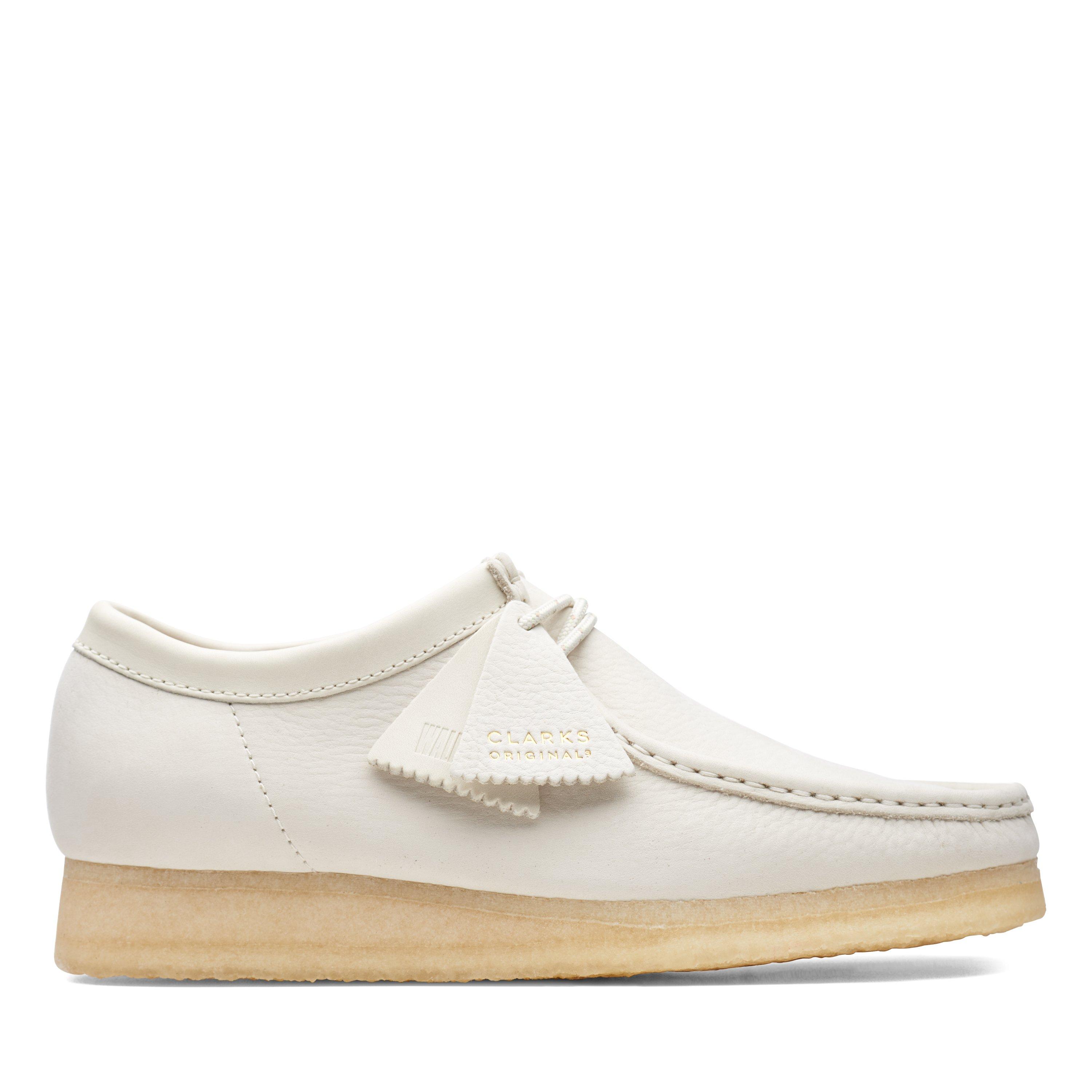 White clarks wallabees new arrivals