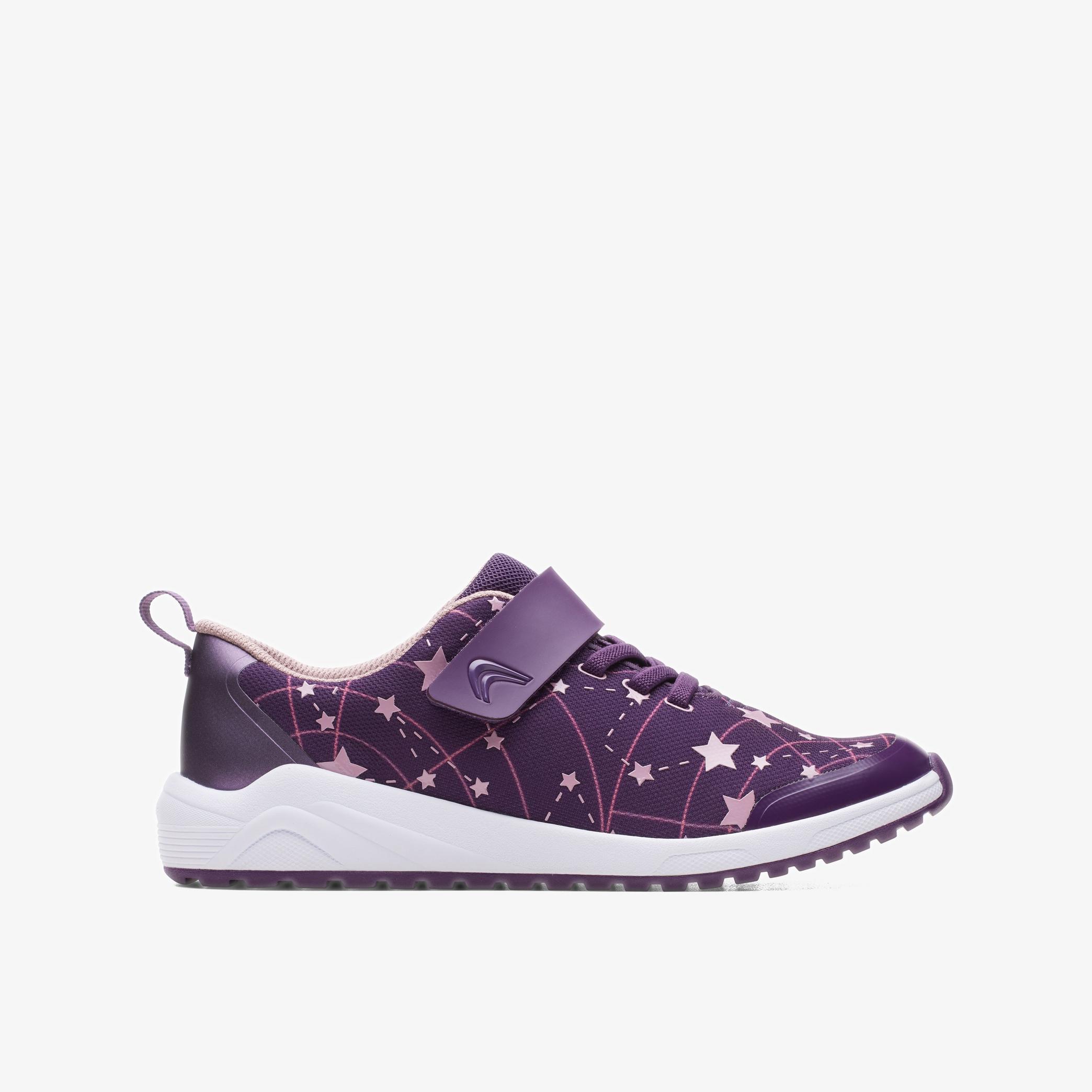 Aeon Late Youth Purple Combination Trainers, view 1 of 6