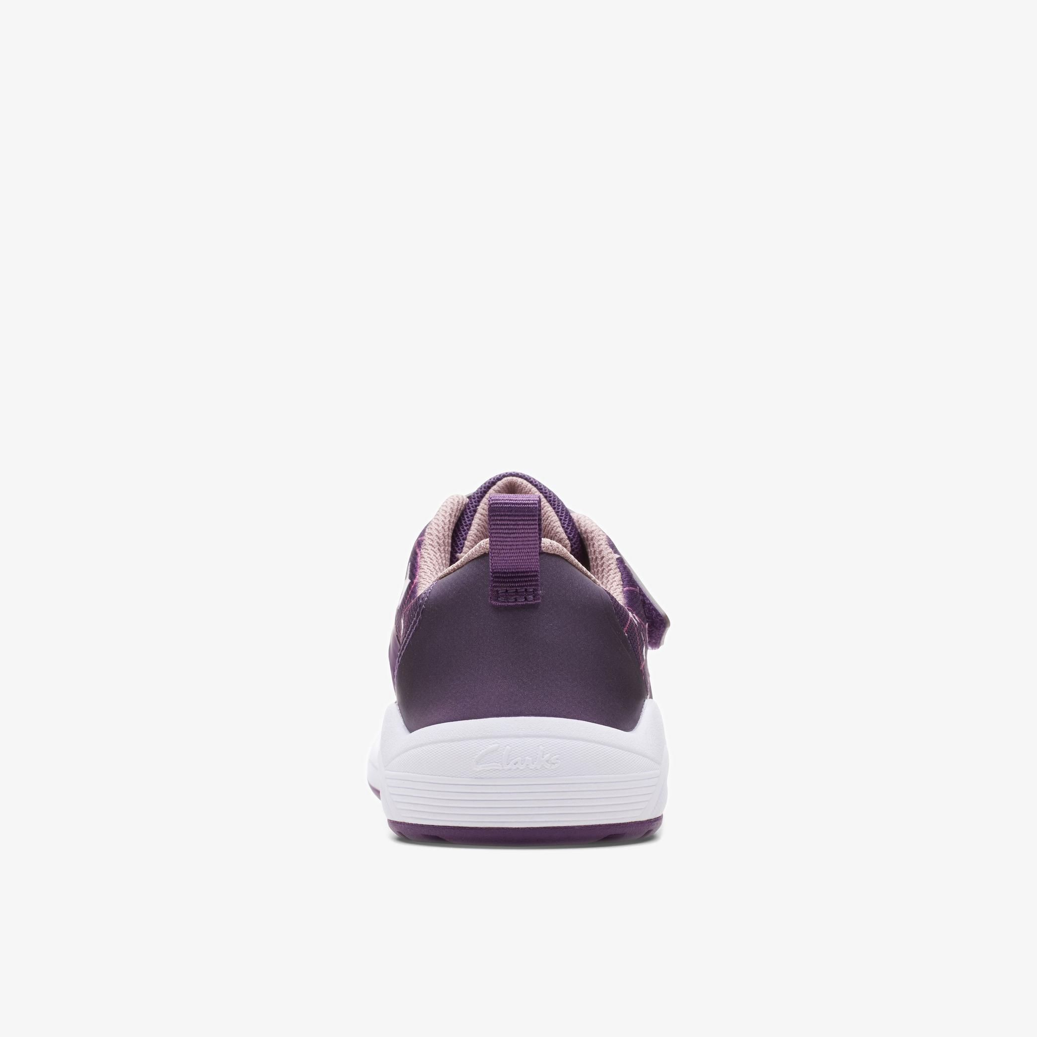 Aeon Late Youth Purple Combination Trainers, view 5 of 6