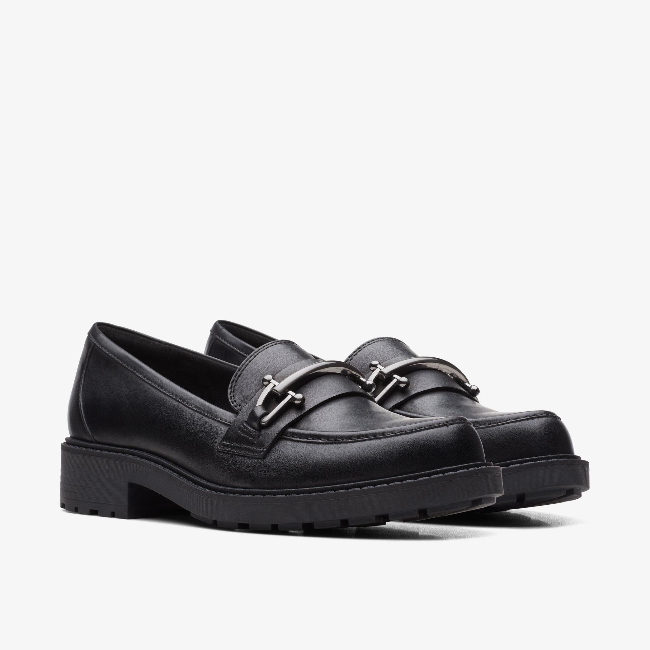 Orinoco2 Edge Black Leather Loafers, view 4 of 6