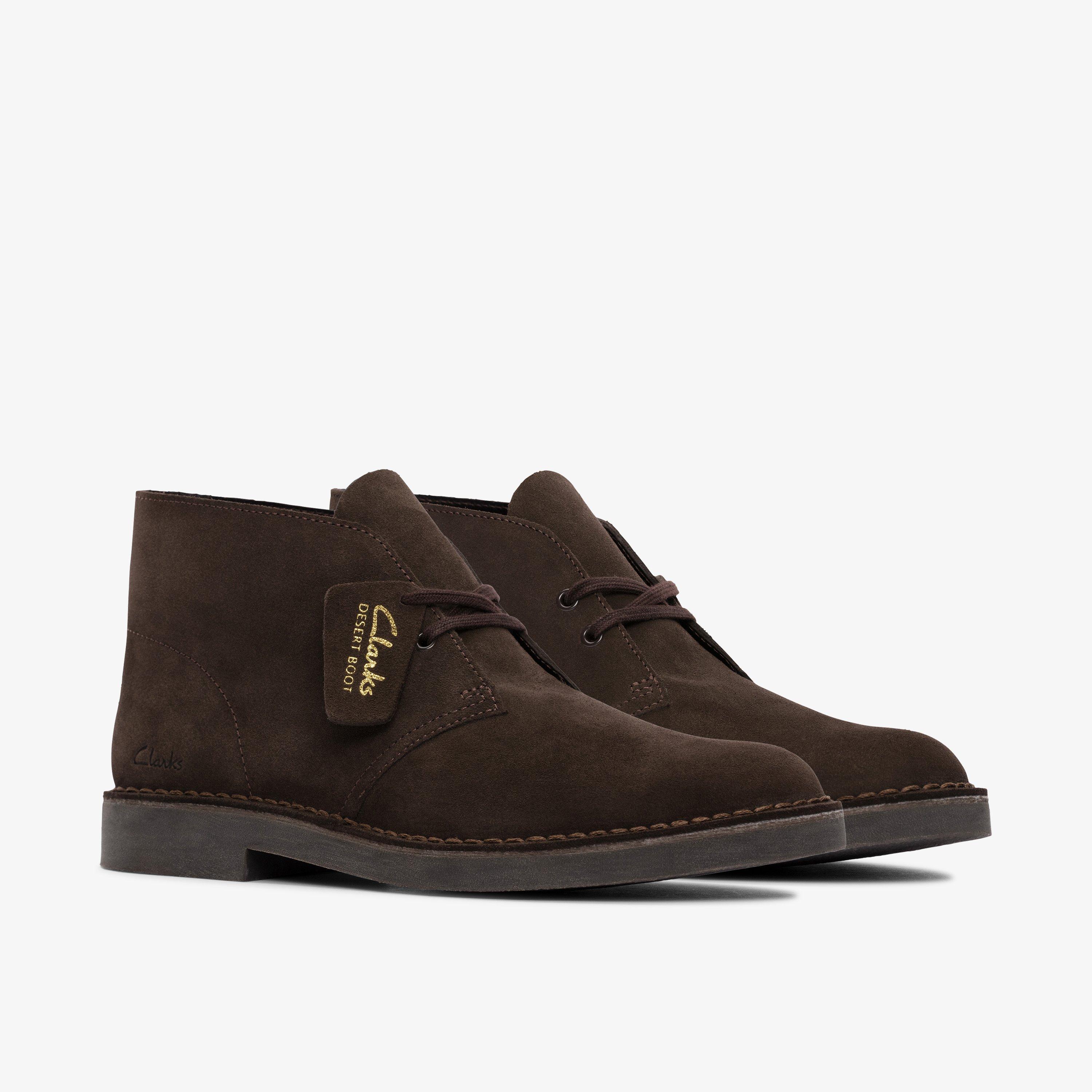 Chester, Mens Chukka Boots in Brown Suede