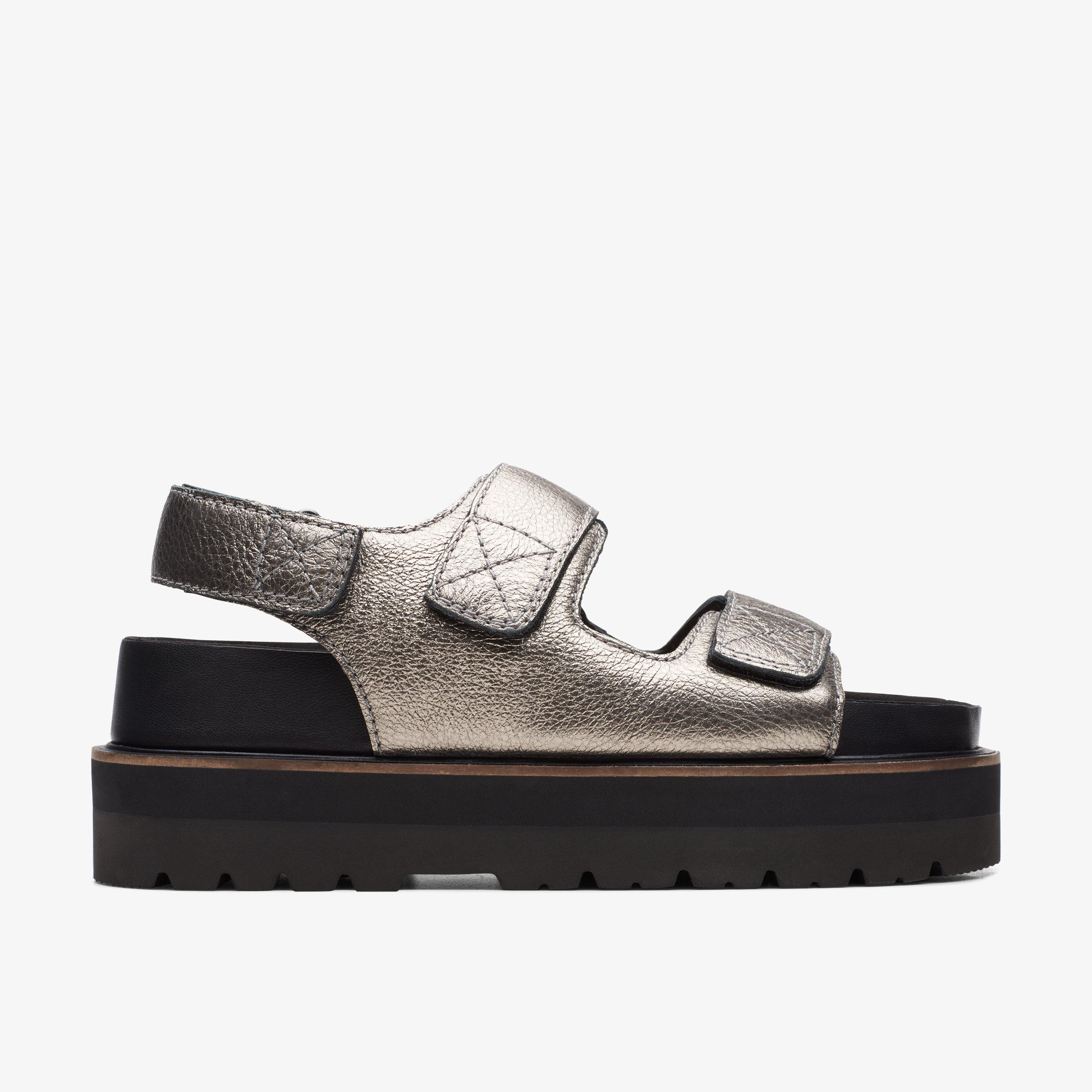 WOMENS Orianna Sea Metallic Flatforms | Clarks Outlet