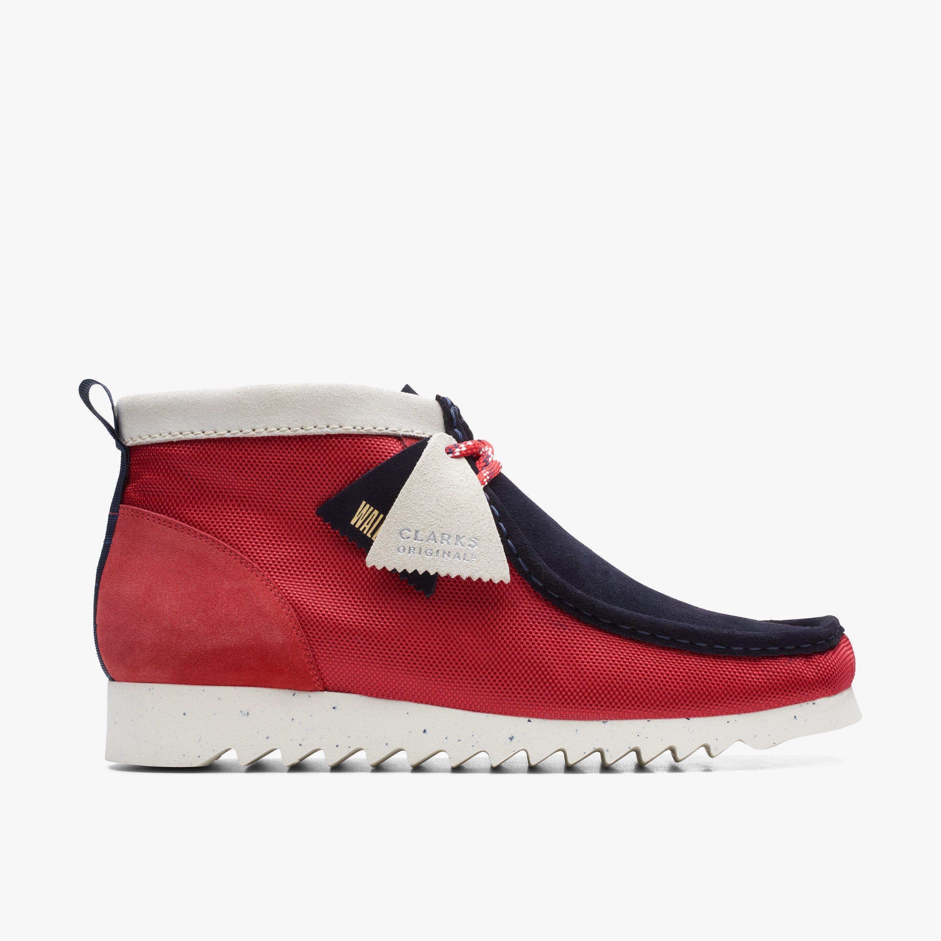 MENS Wallabee FTRE Red/Ink Boots | Clarks CA