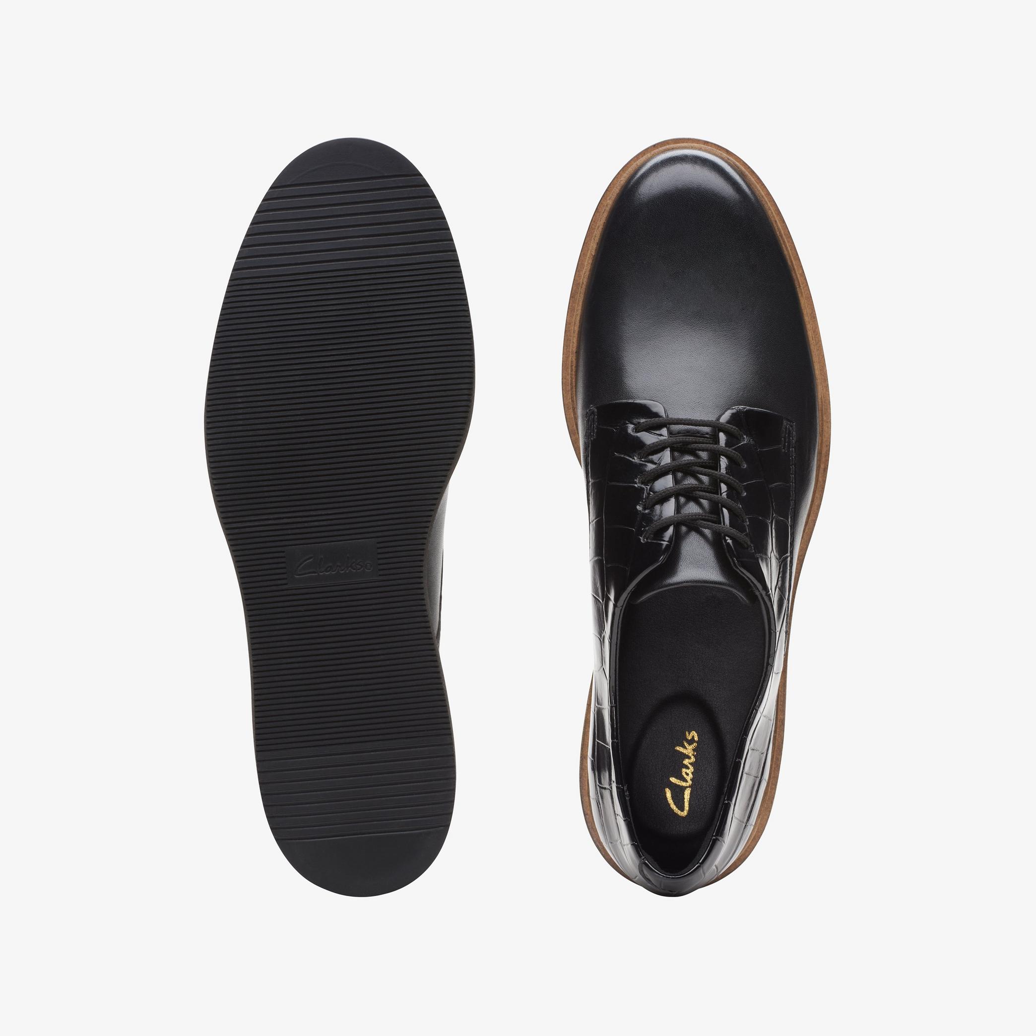 Glickly Derby Black Combination Derby Shoe, view 6 of 6