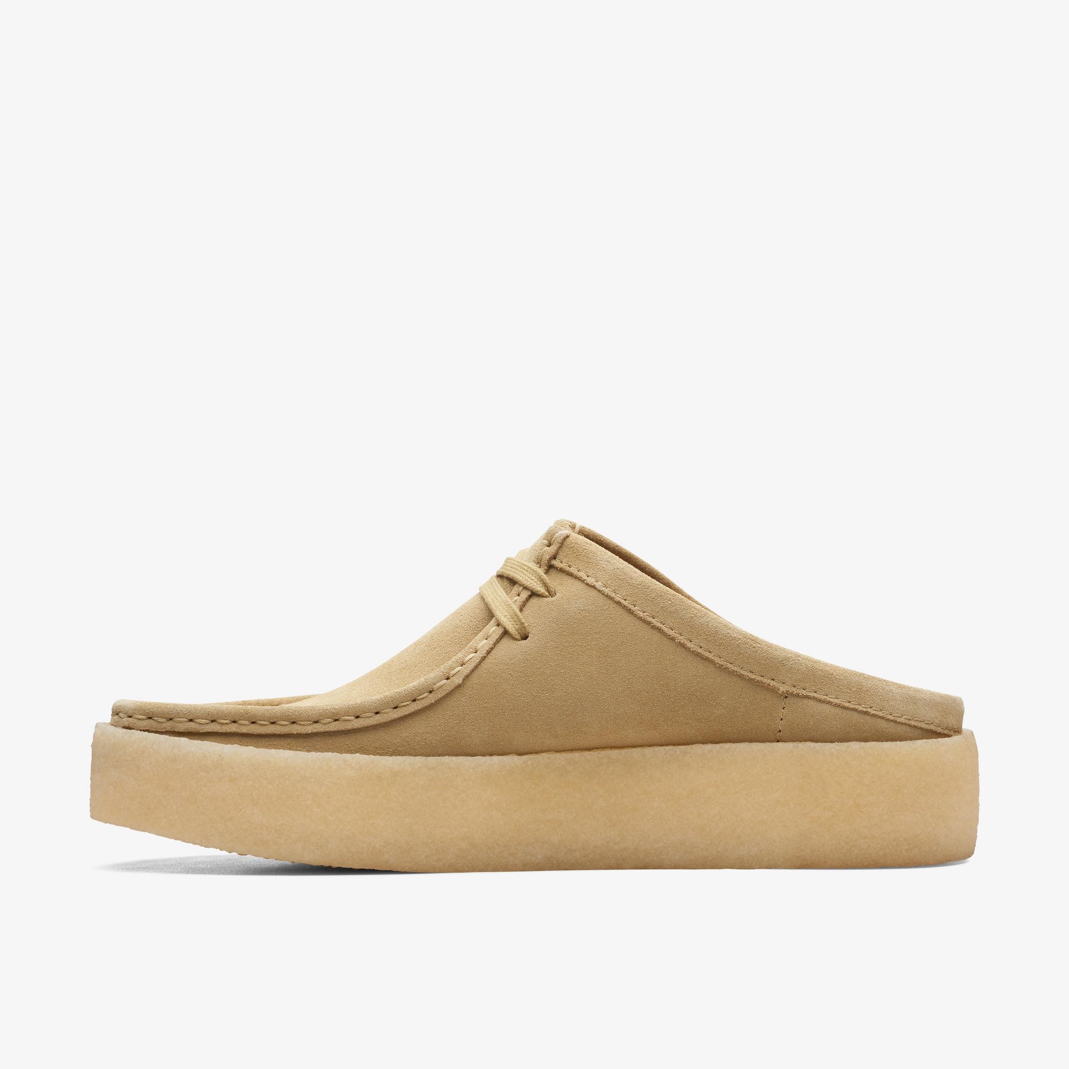 Wallabee Cup Lo Maple Suede Shoes, view 2 of 6