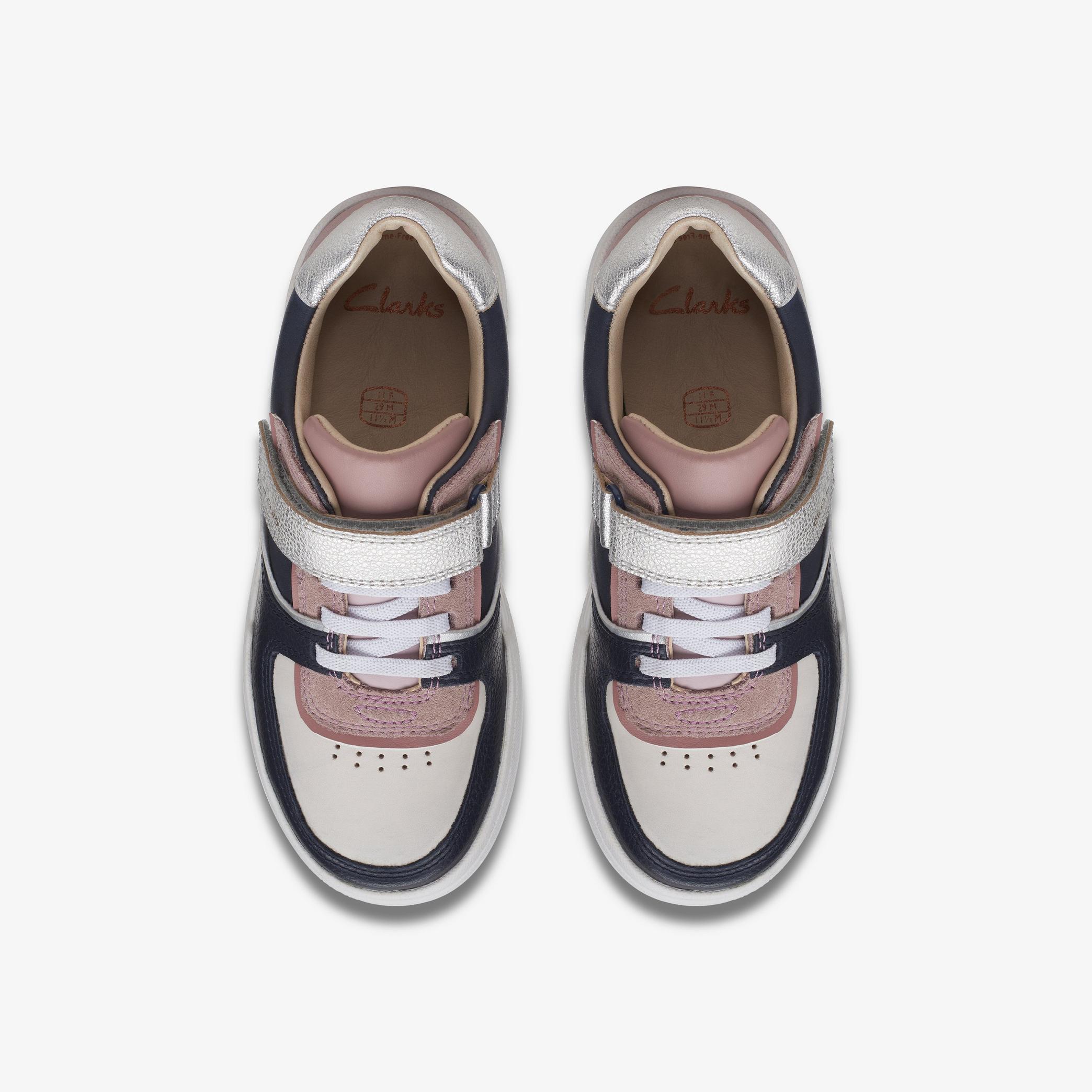 Fawn Craft Kid Pink/Navy Combination Shoes, view 6 of 6