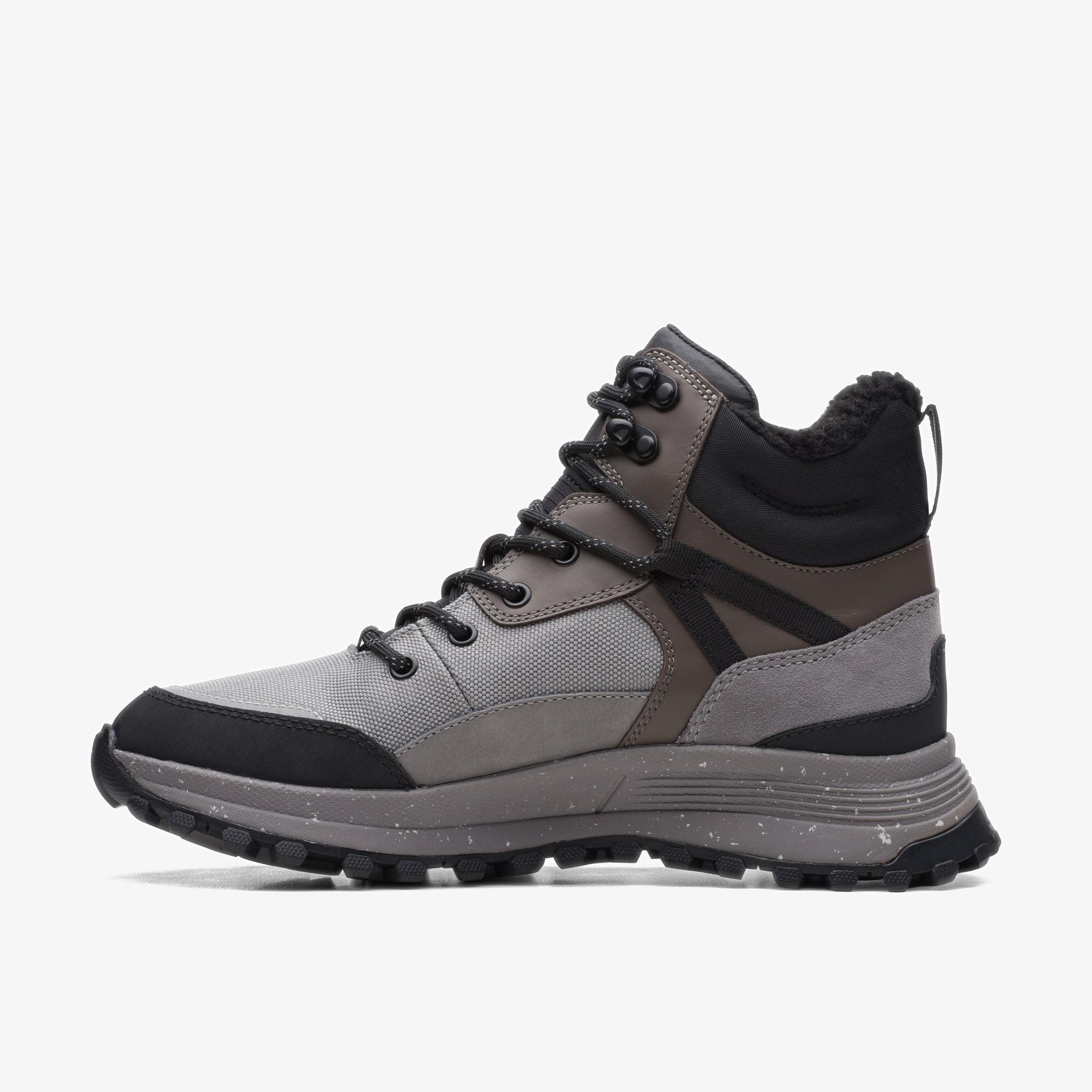 ATL Trek Sky GORE-TEX Grey Warmlined Leather Ankle Boots, view 2 of 6