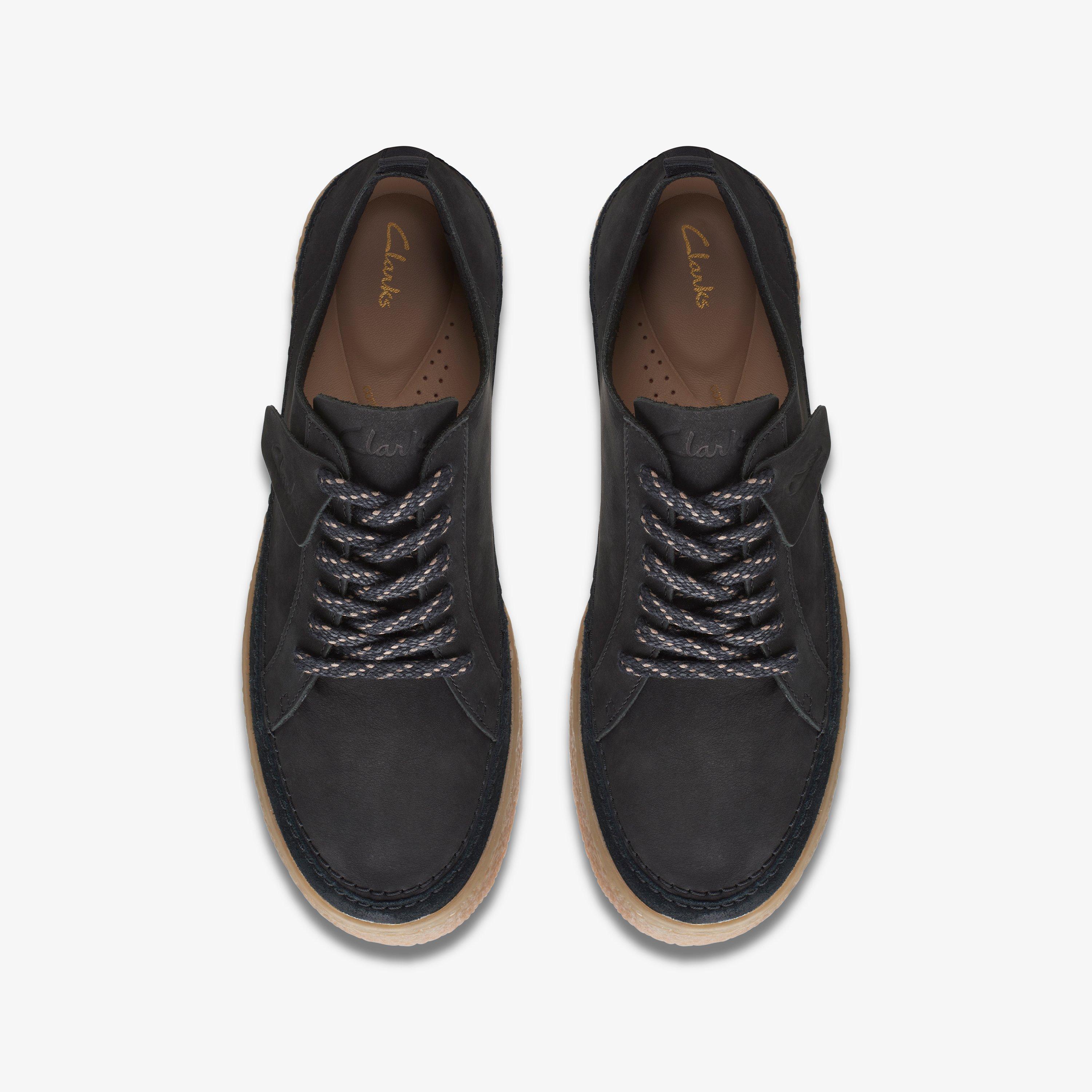 Chaussures Clarks Page Bar En Cuir Noir - Classiques Et Confortables - Semelle TR - Pour Un Style Urbain - 6