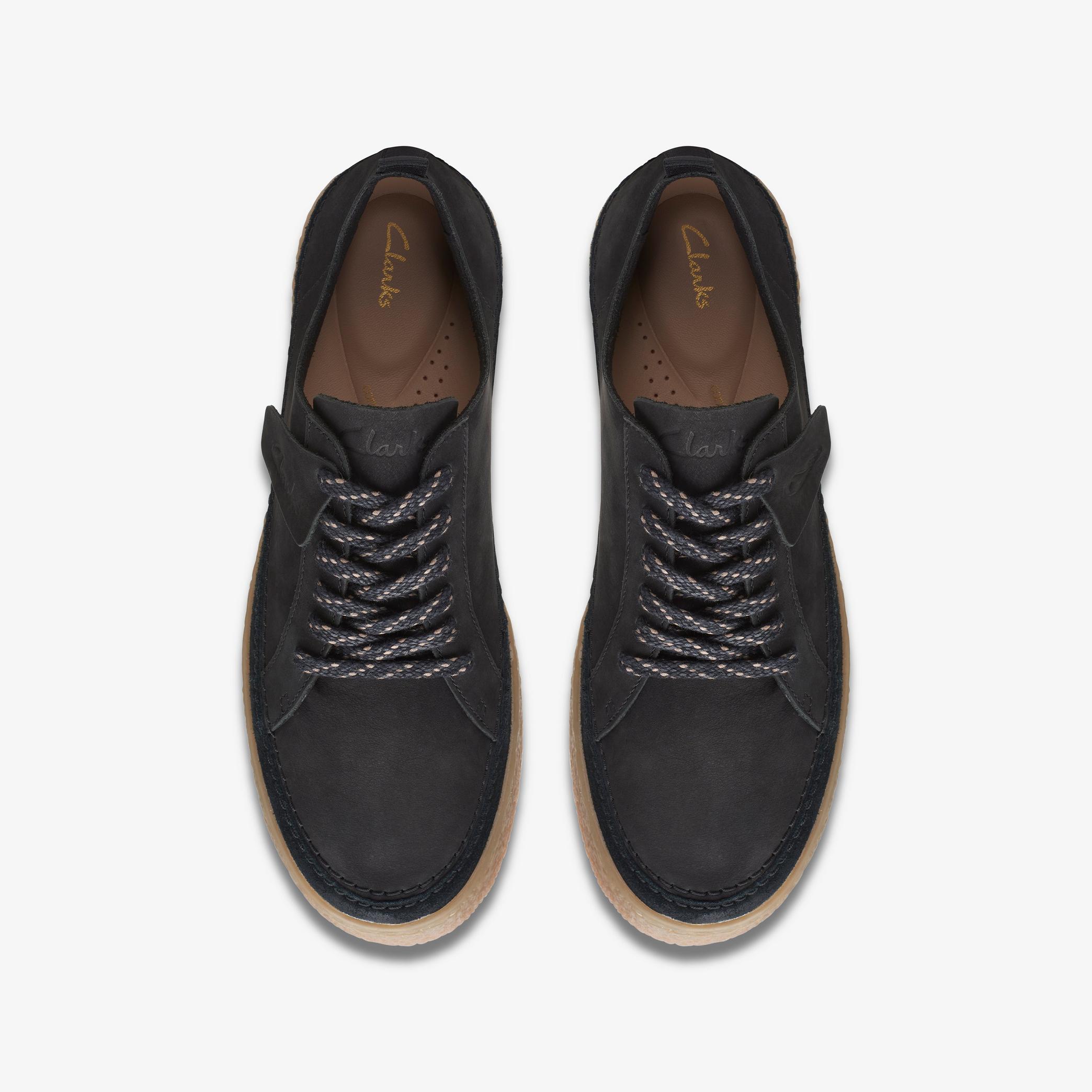 Barleigh Lace Black Nubuck Derby Shoes, view 6 of 6