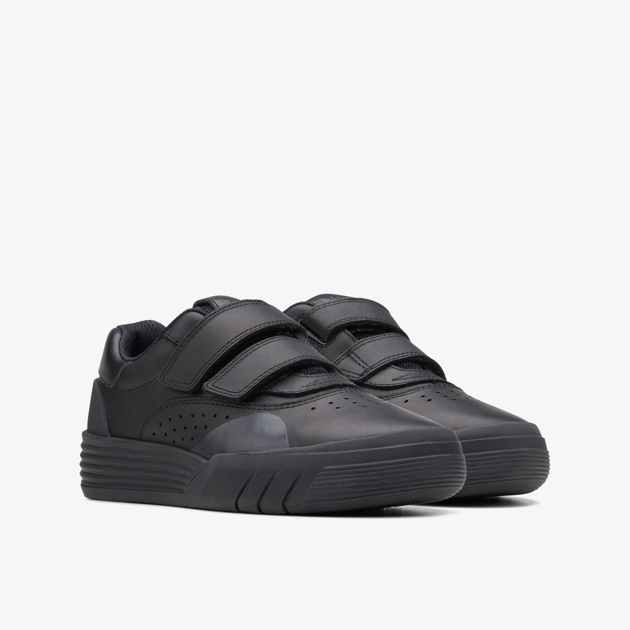 CICA Go Kid Black Leather Trainers, view 4 of 6